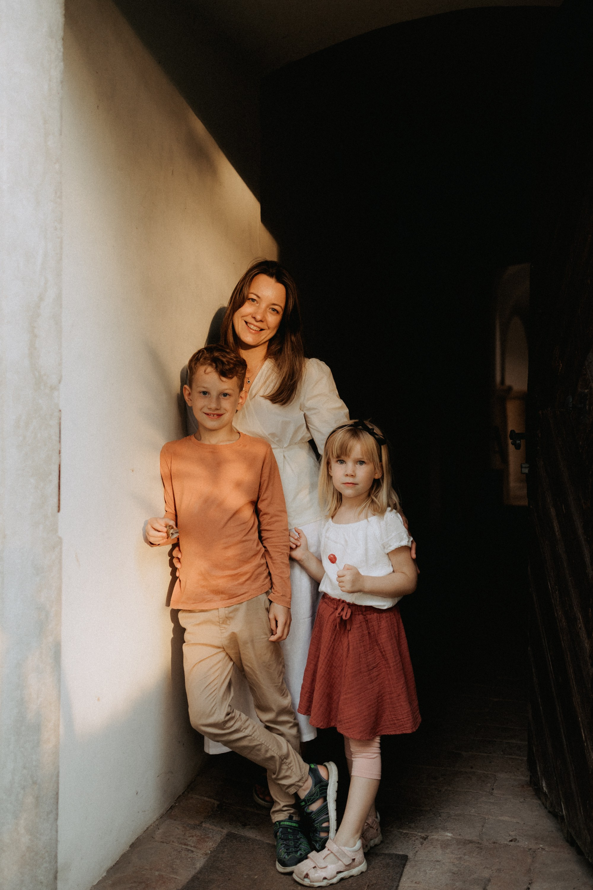 Family in the city. Elena Gorobets. Photographer in Zagreb