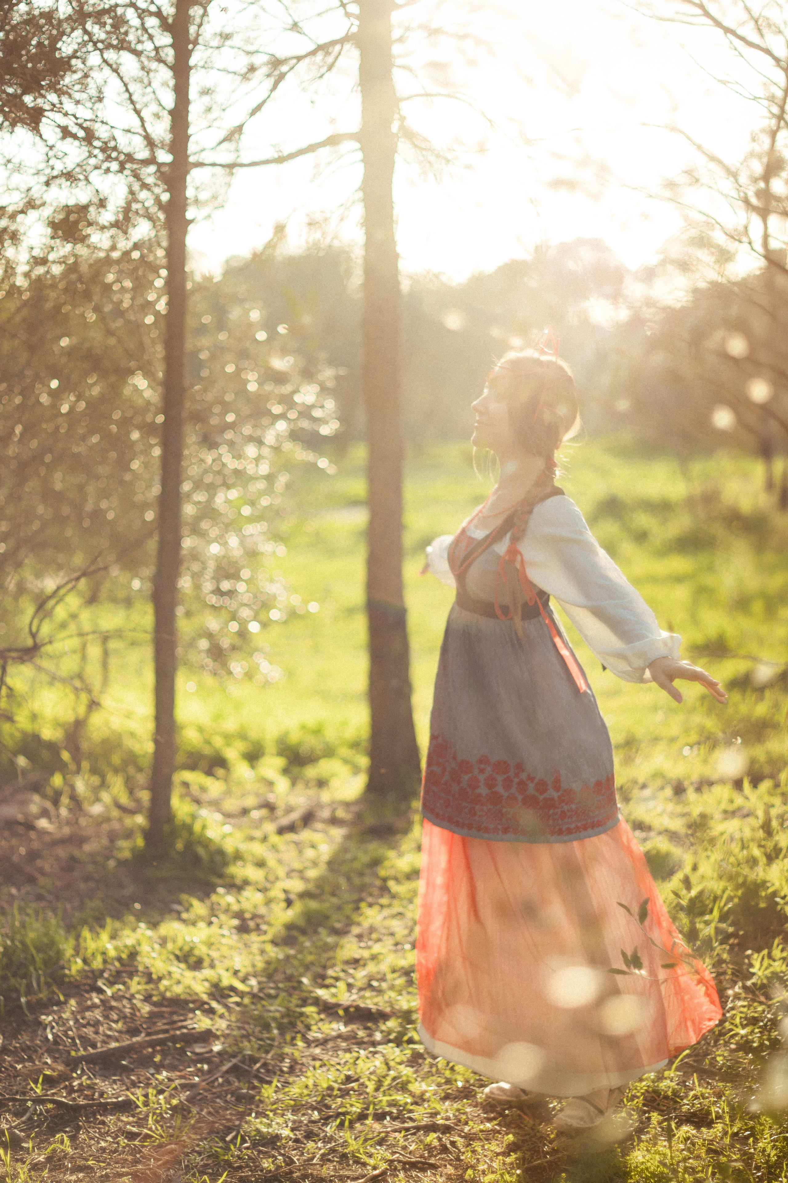 Vasilisa the Beatiful and Baba yaga. Photographer in Greece Kristina
