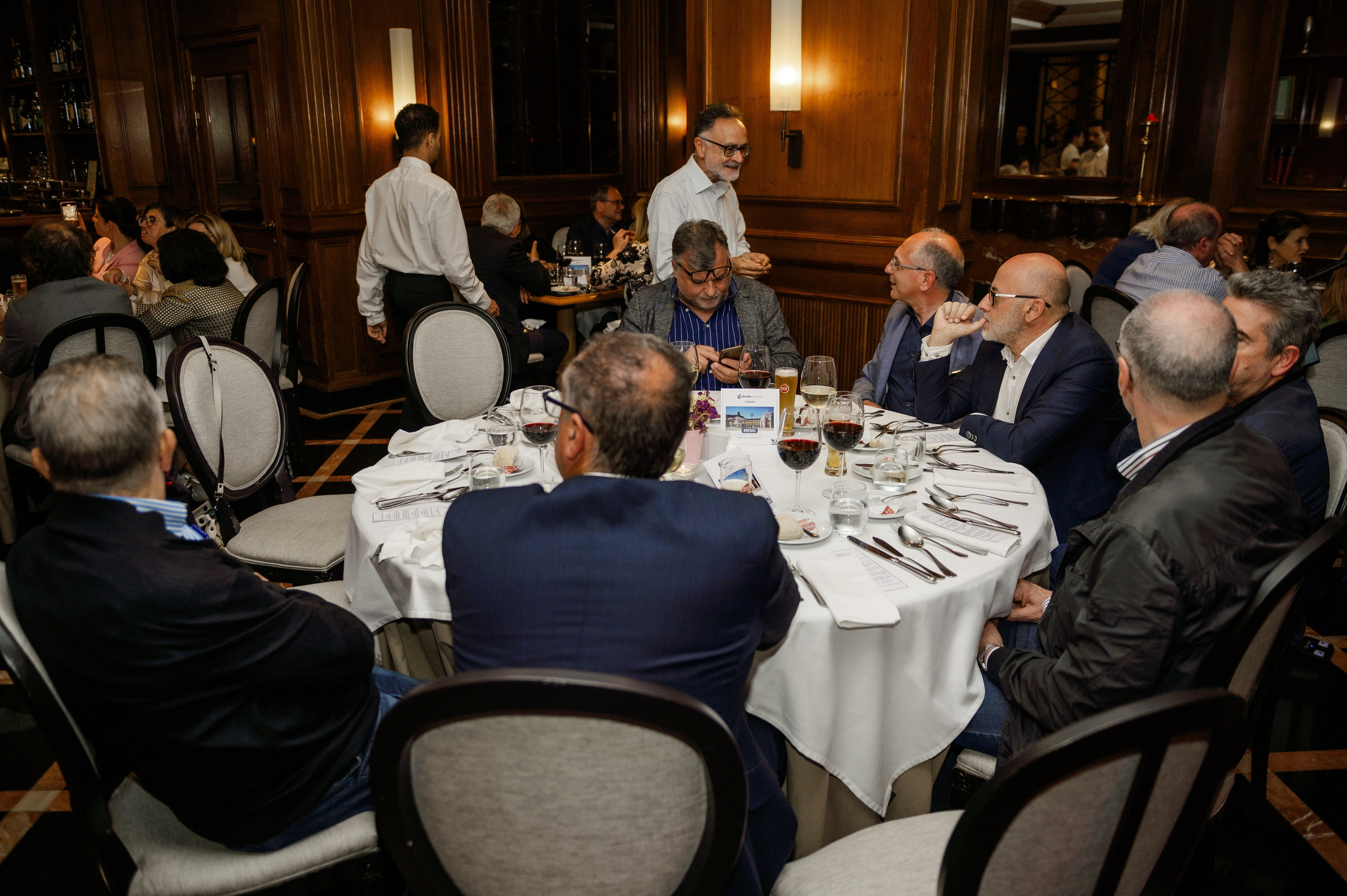 Corporate party at the restaurant — Pharma. Ваш фотограф в Лиссабоне — Анна Белова