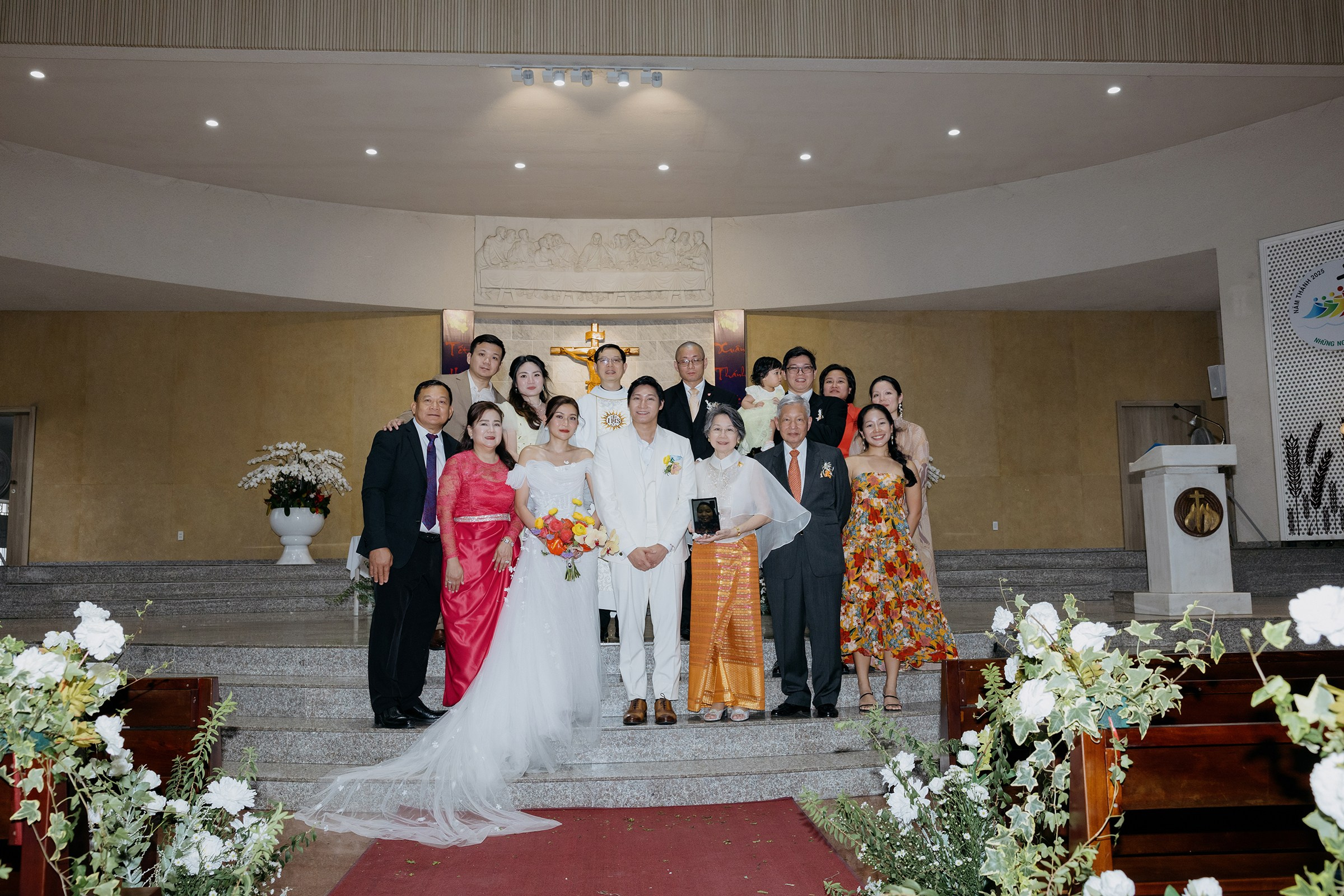 Church Wedding / Nica & Xavier. Nhiếp ảnh gia đám cưới hàng đầu tại Thành Phố Hồ Chí Minh