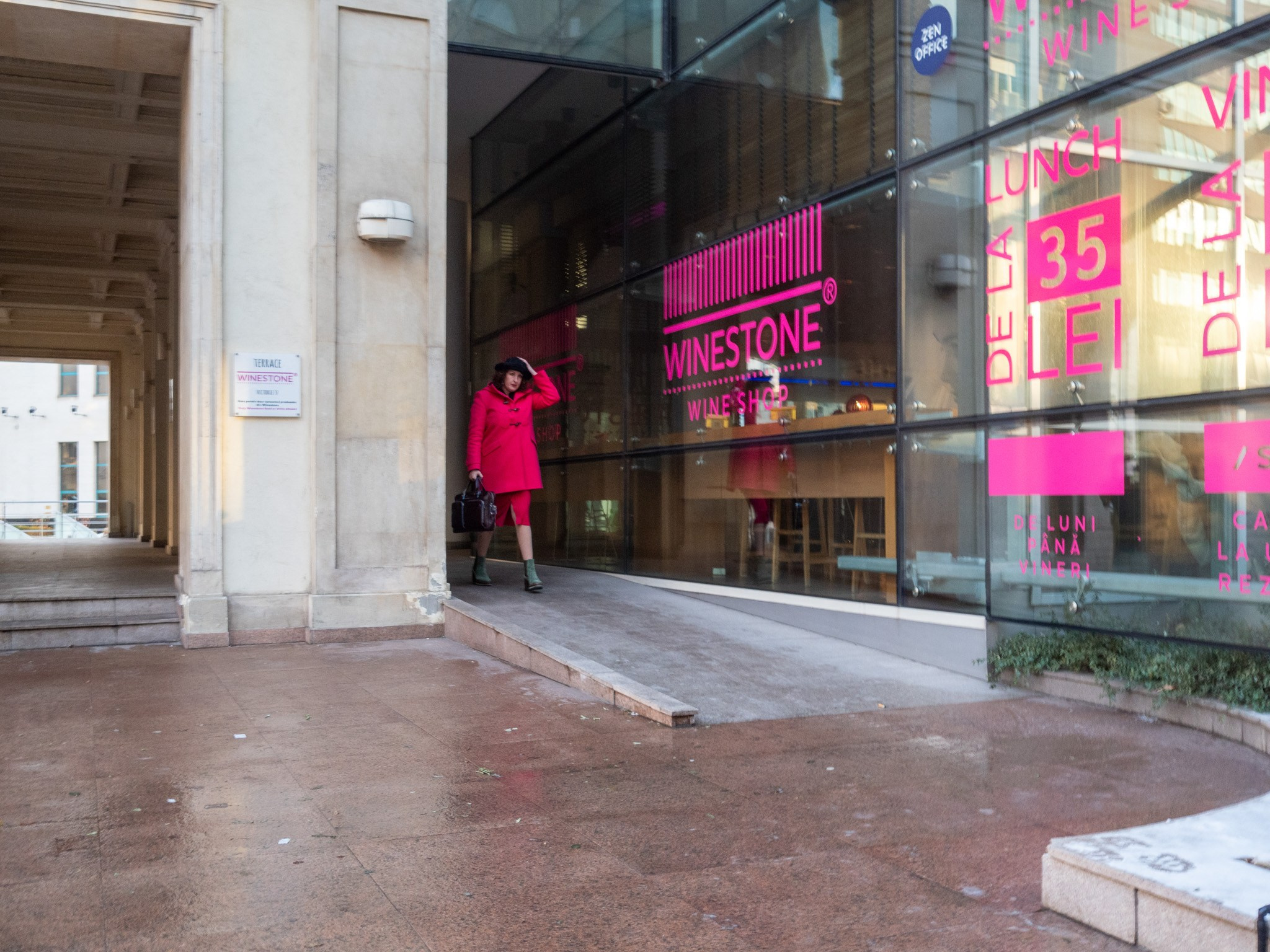 Color street. Humanistic street photographer in Bucharest