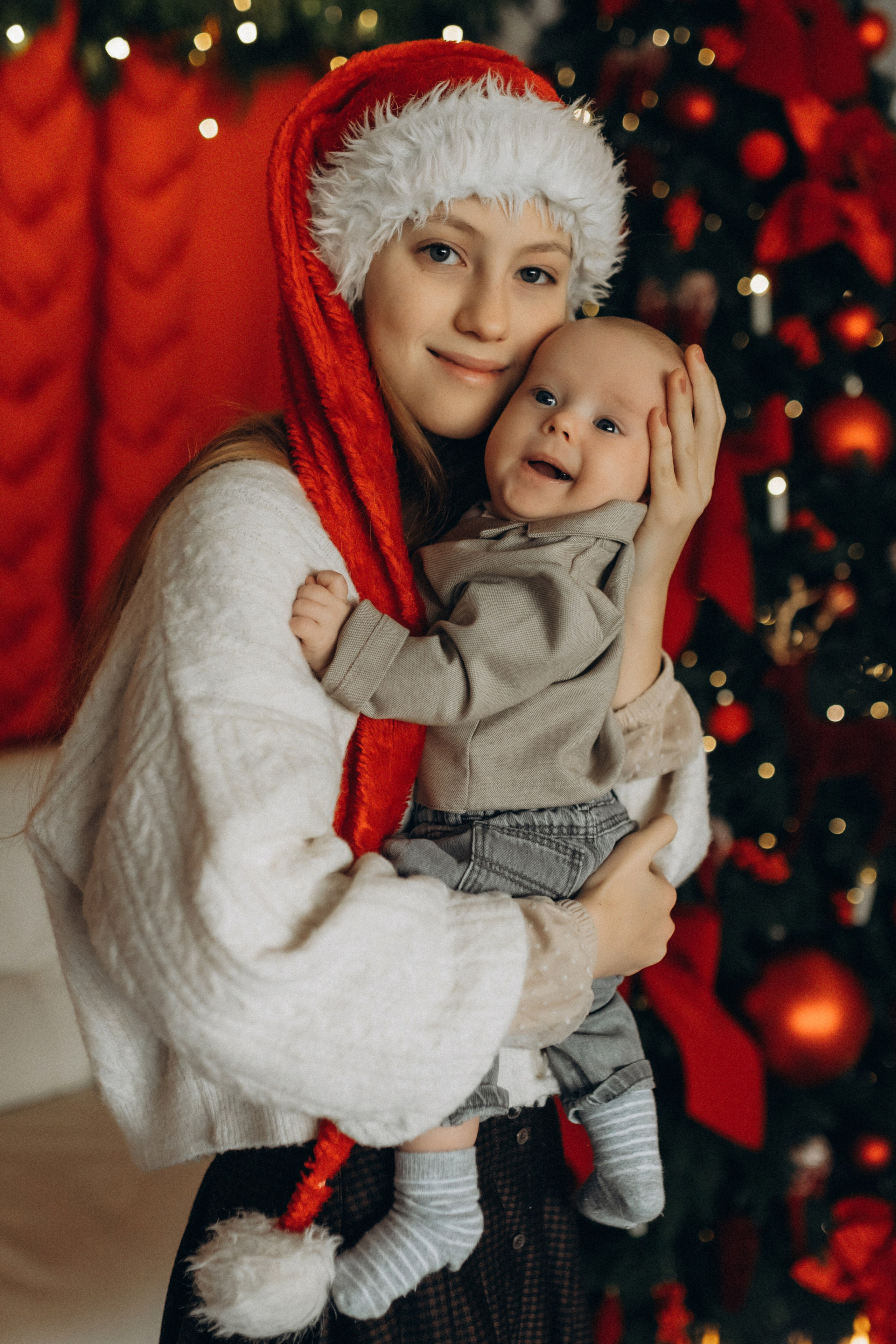 Together at Christmas. Семейный фотограф Лейпциг, Германия
