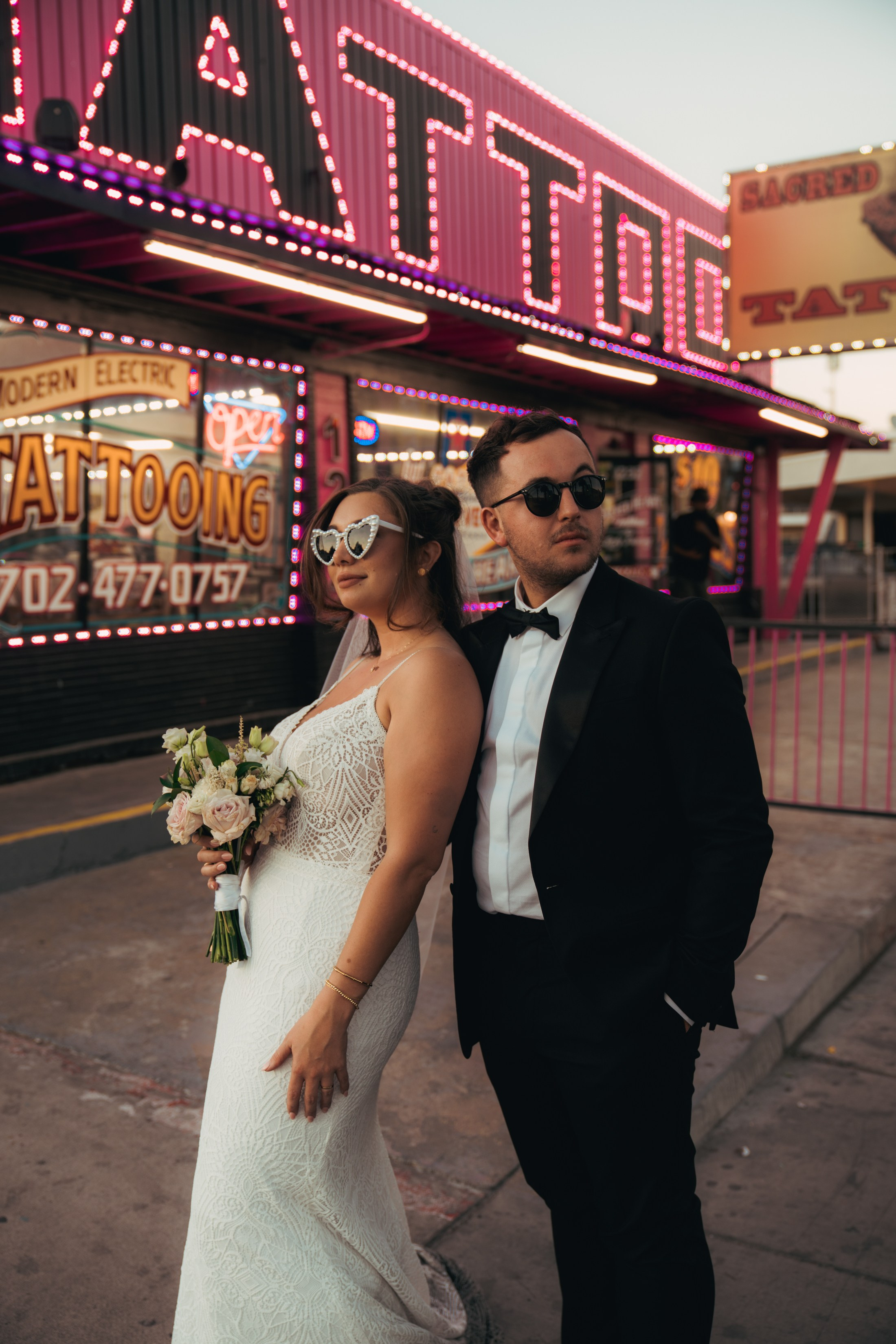 Georgia&Kyran. Wedding & elopement photographer Viktoriya Kravtsov. Las Vegas