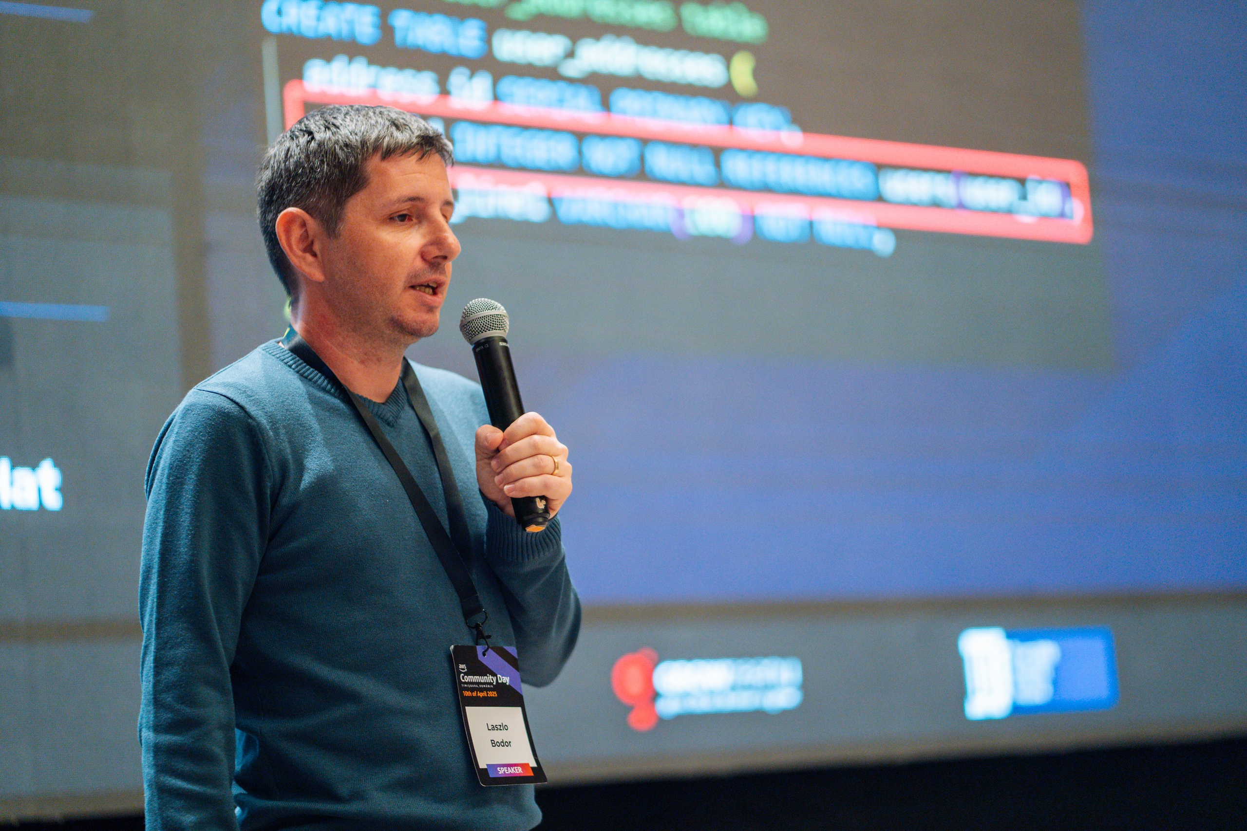 AWS Community Day 2025. Cozac Cristian Photographer