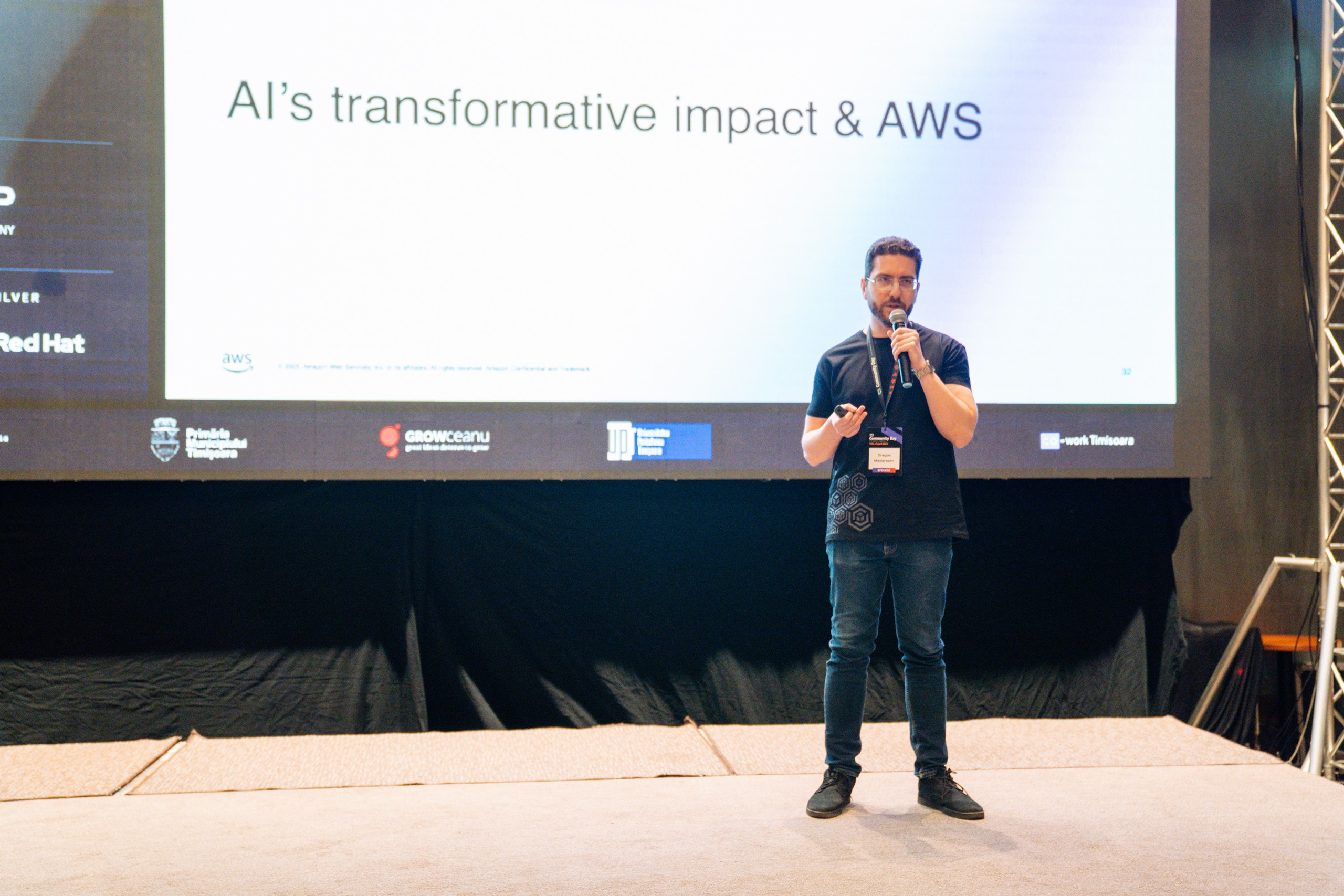 AWS Community Day 2025. Cozac Cristian Photographer