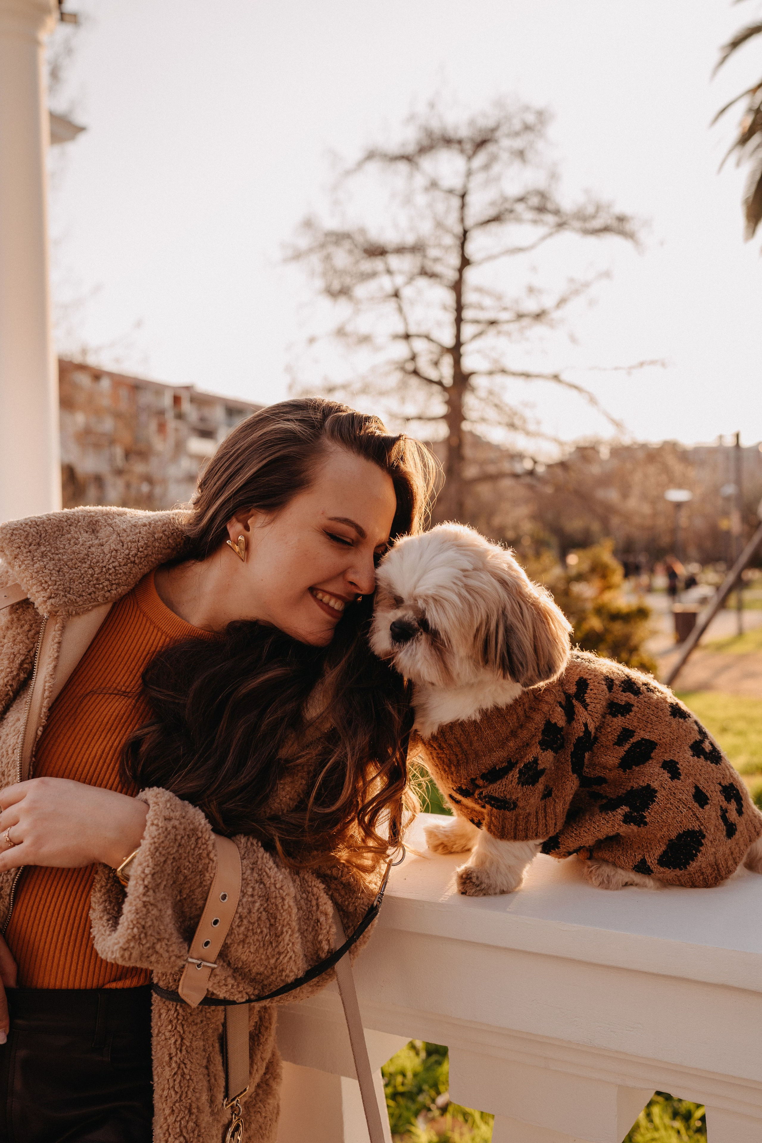 Фотосессия с собакой в Батуми. Портретный и свадебный фотограф в Батуми Валерия Азаренко