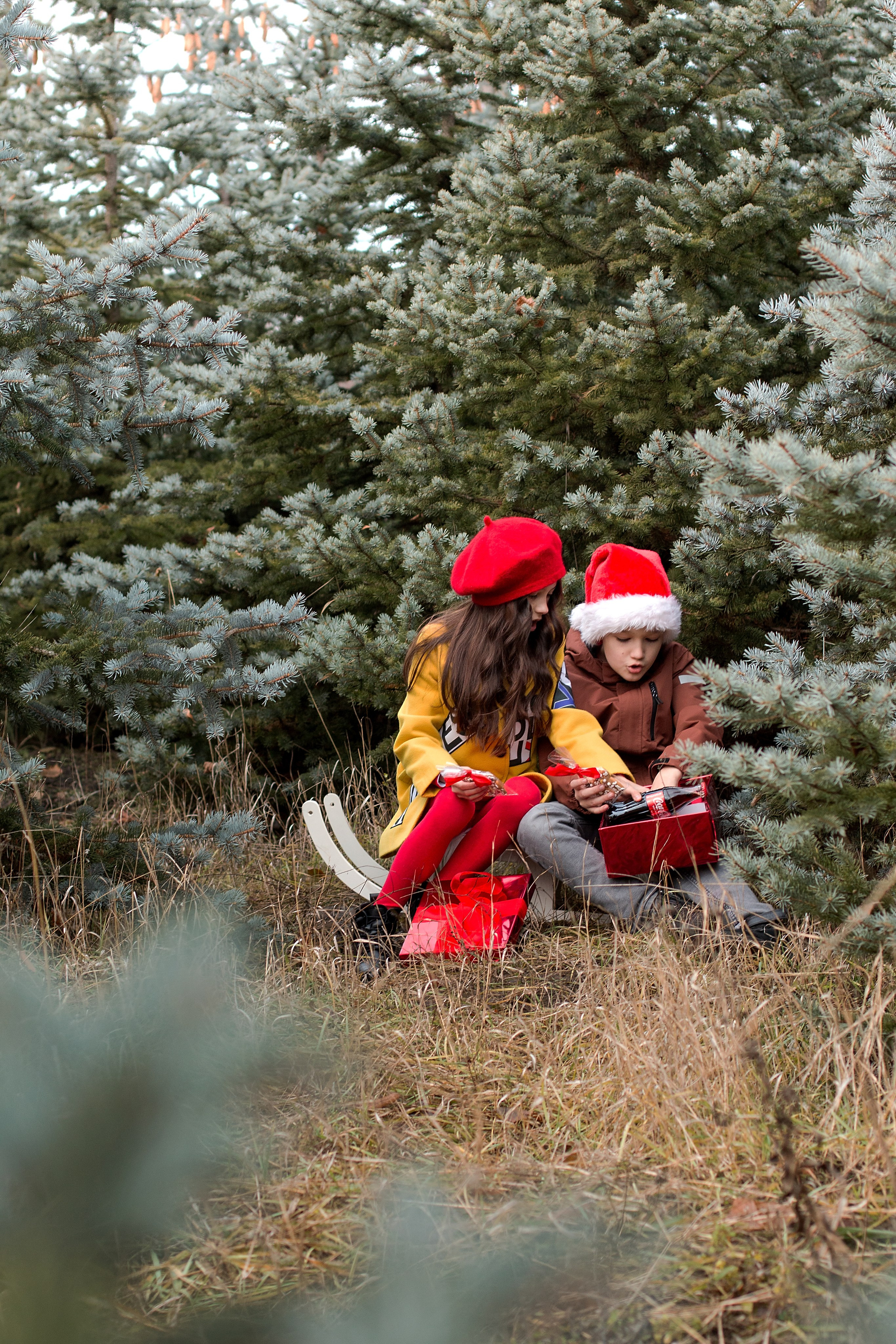 Новый год на улице. Детский и семейный фотограф в г. Бельцы
