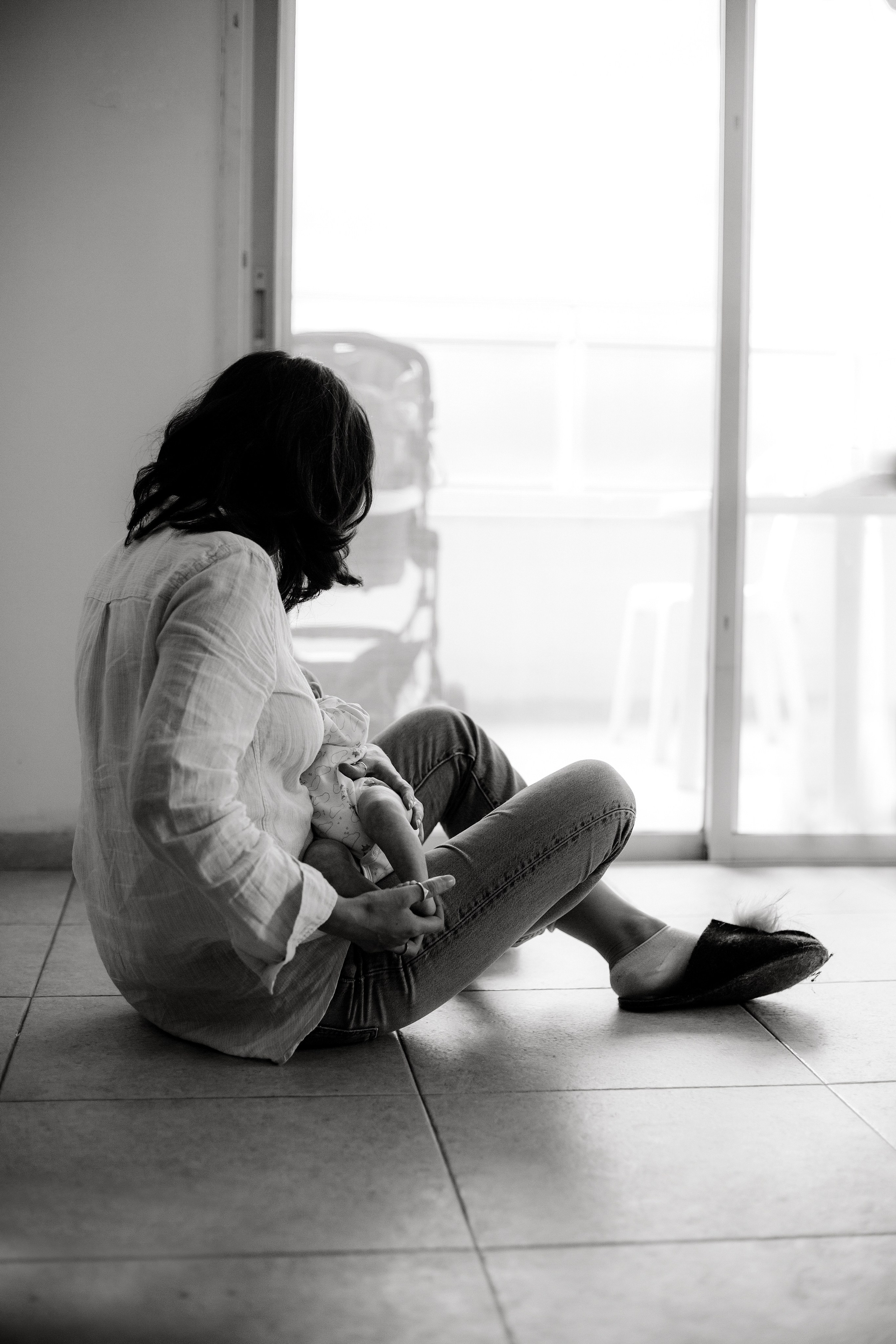 Sweet home / Ayala 3 month. Family photographer in Israel