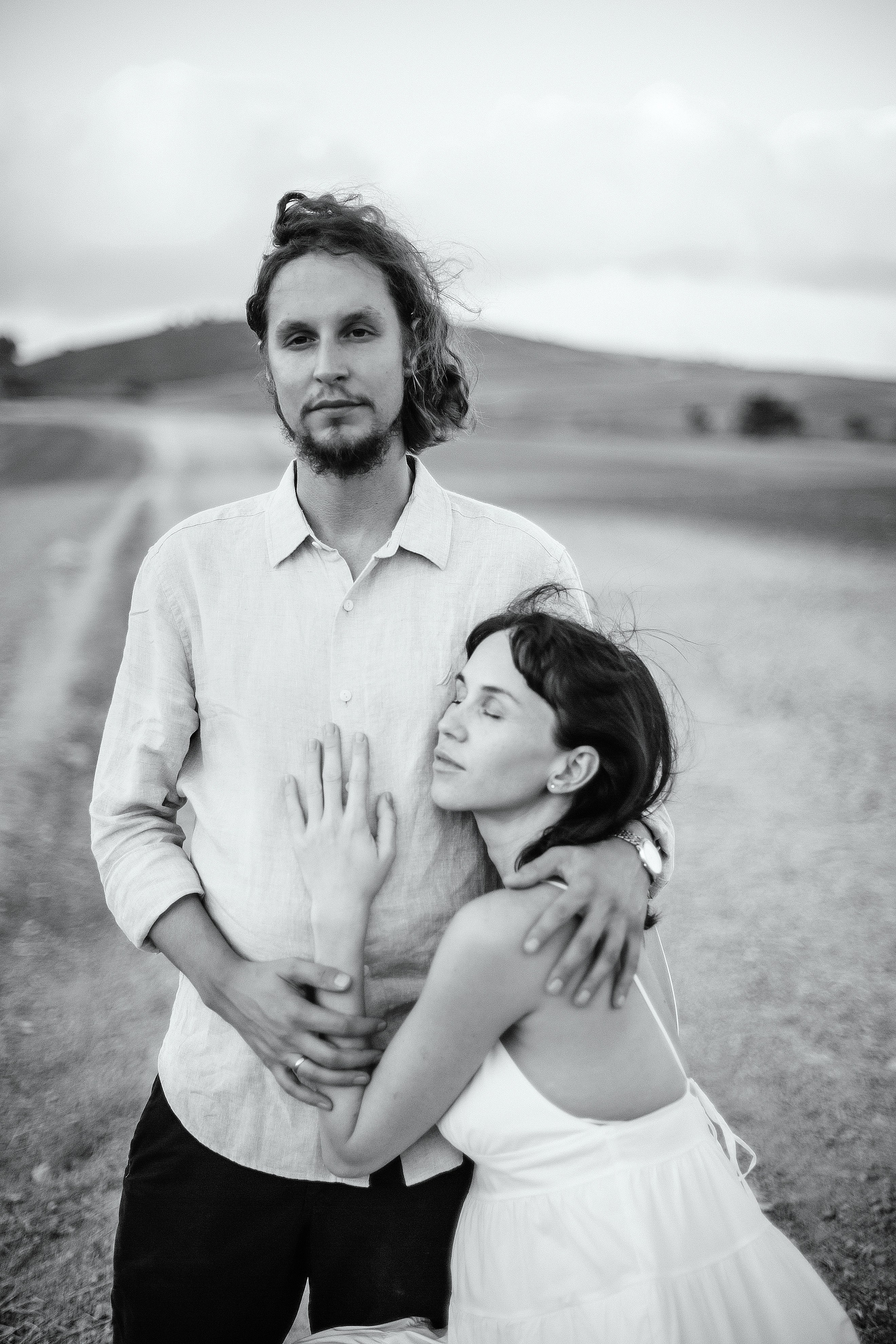 Kiryat Tivon field. Family photographer in Israel