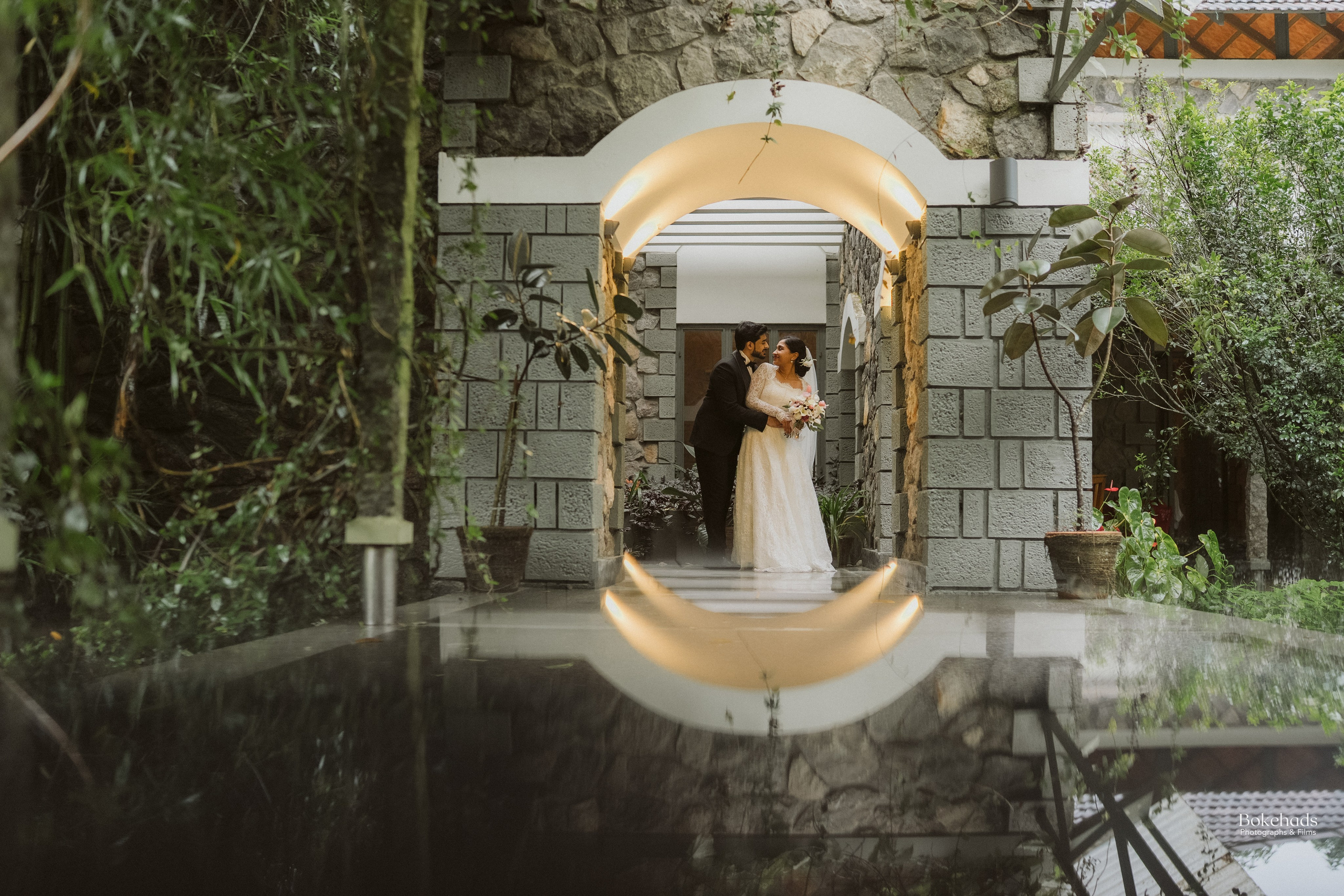 A Love Story Rooted in Faith: Tabitha & Harry’s Christian Wedding in Idukki. BokehAds | Wedding Photography & Films