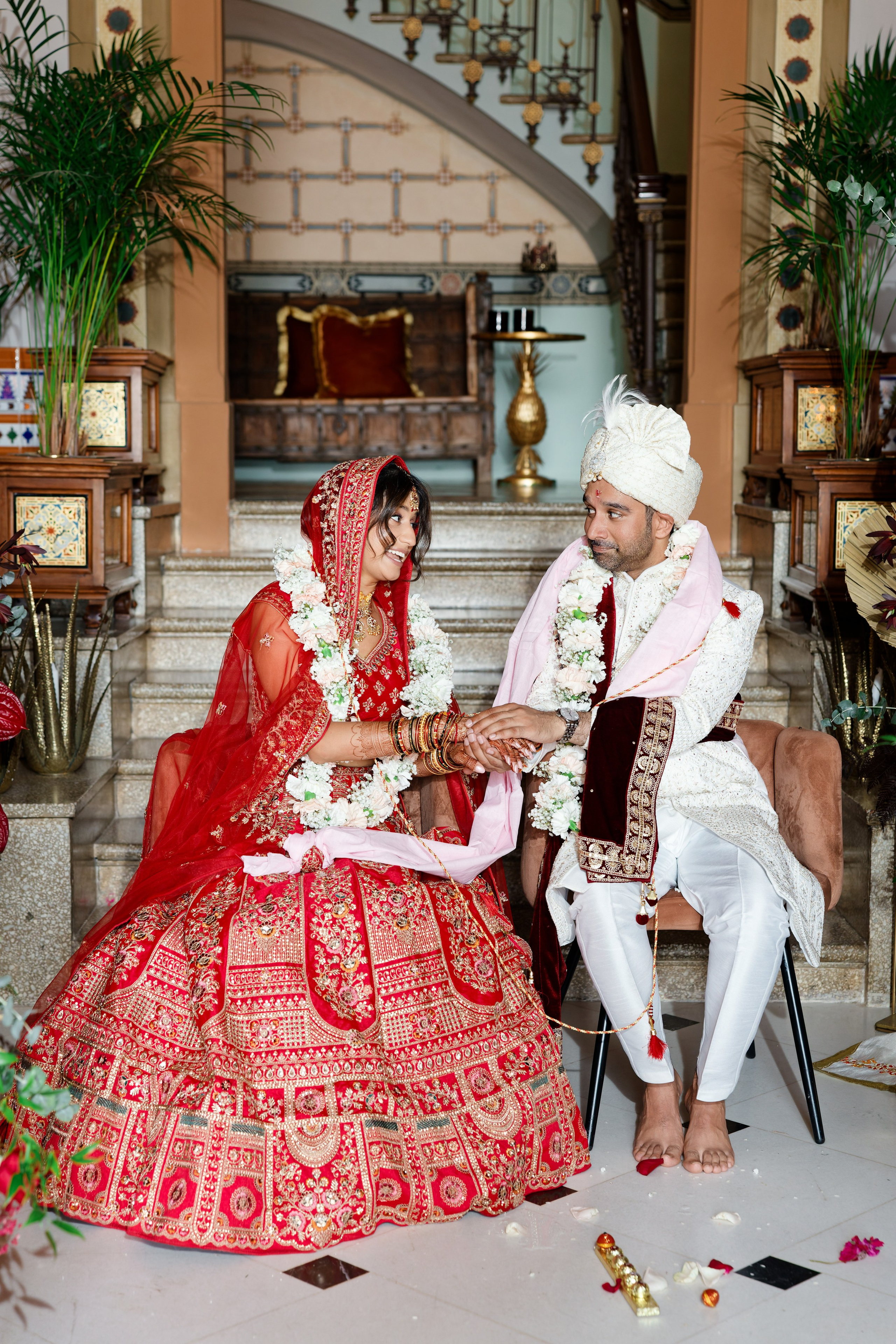 Indian wedding at Gran Villa Rosa, Barcelona