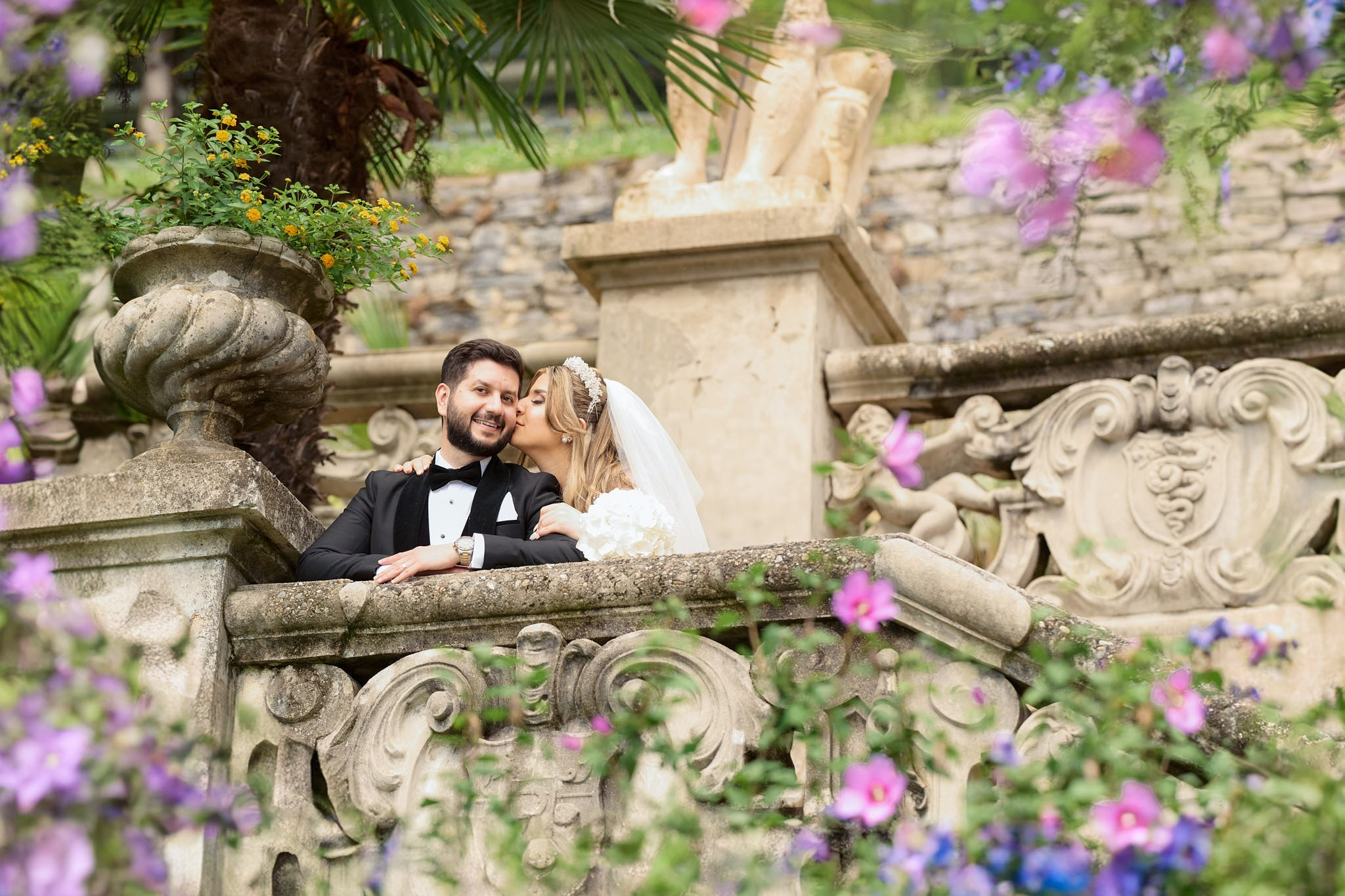 Villa Monastero. Fotografo matrimonio Lago di Como Ferrari Media Production