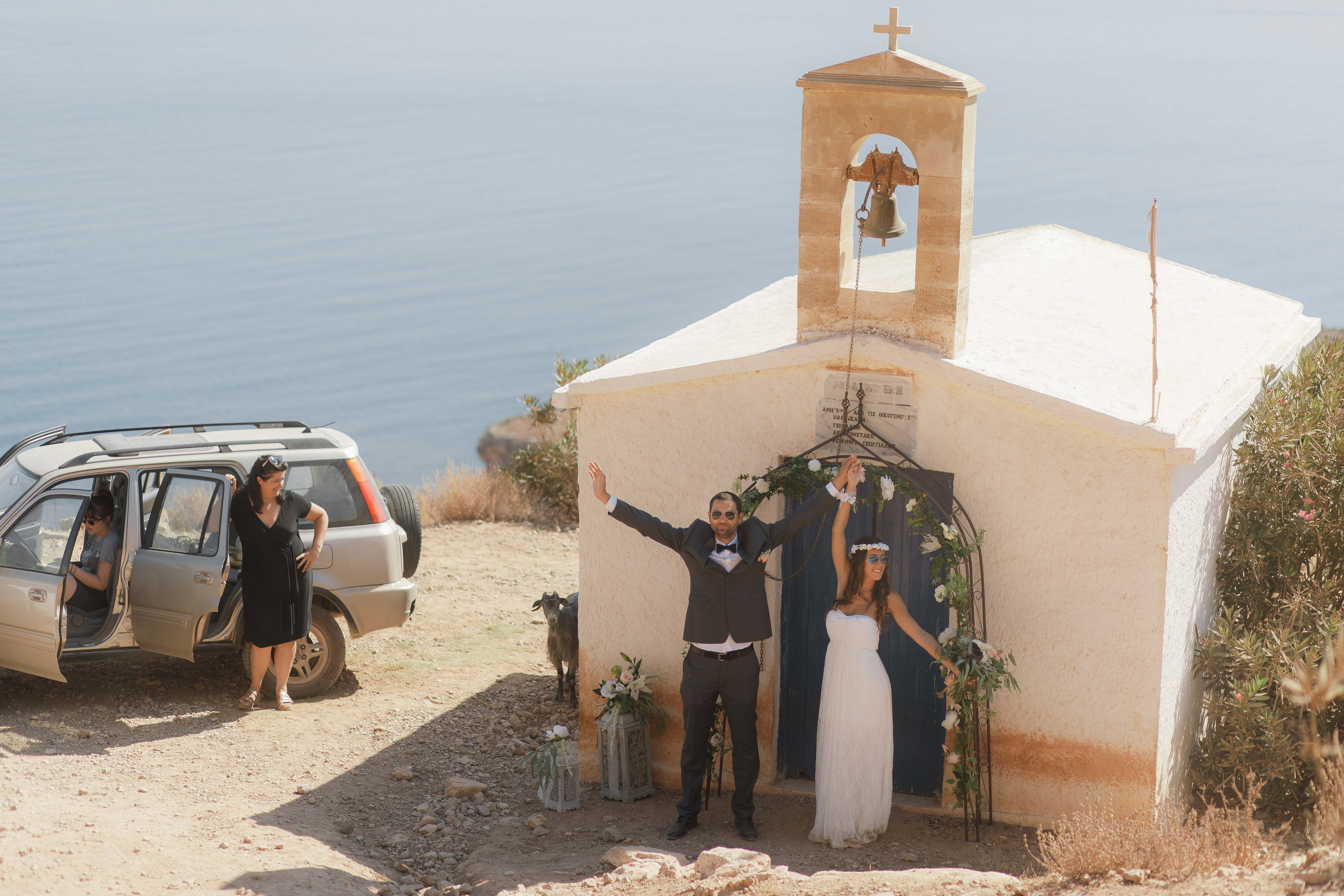 Marino & Steffi, Crete. Denny Savon — Photographer in Santorini | Weddings, Love Stories & Flying Dress