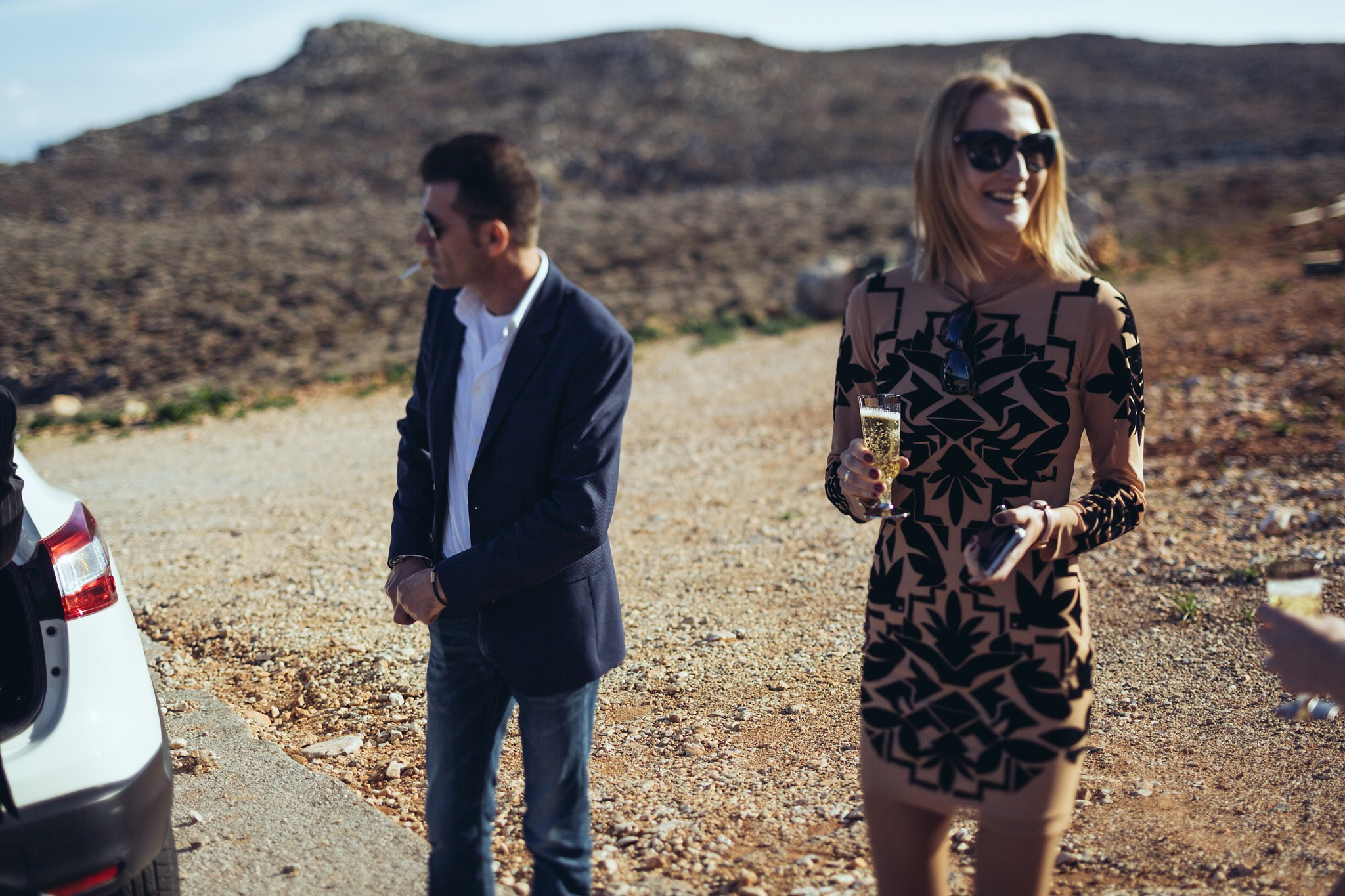 Ronalds & Svetlana, Crete. Denny Savon — Photographer in Santorini | Weddings, Love Stories & Flying Dress