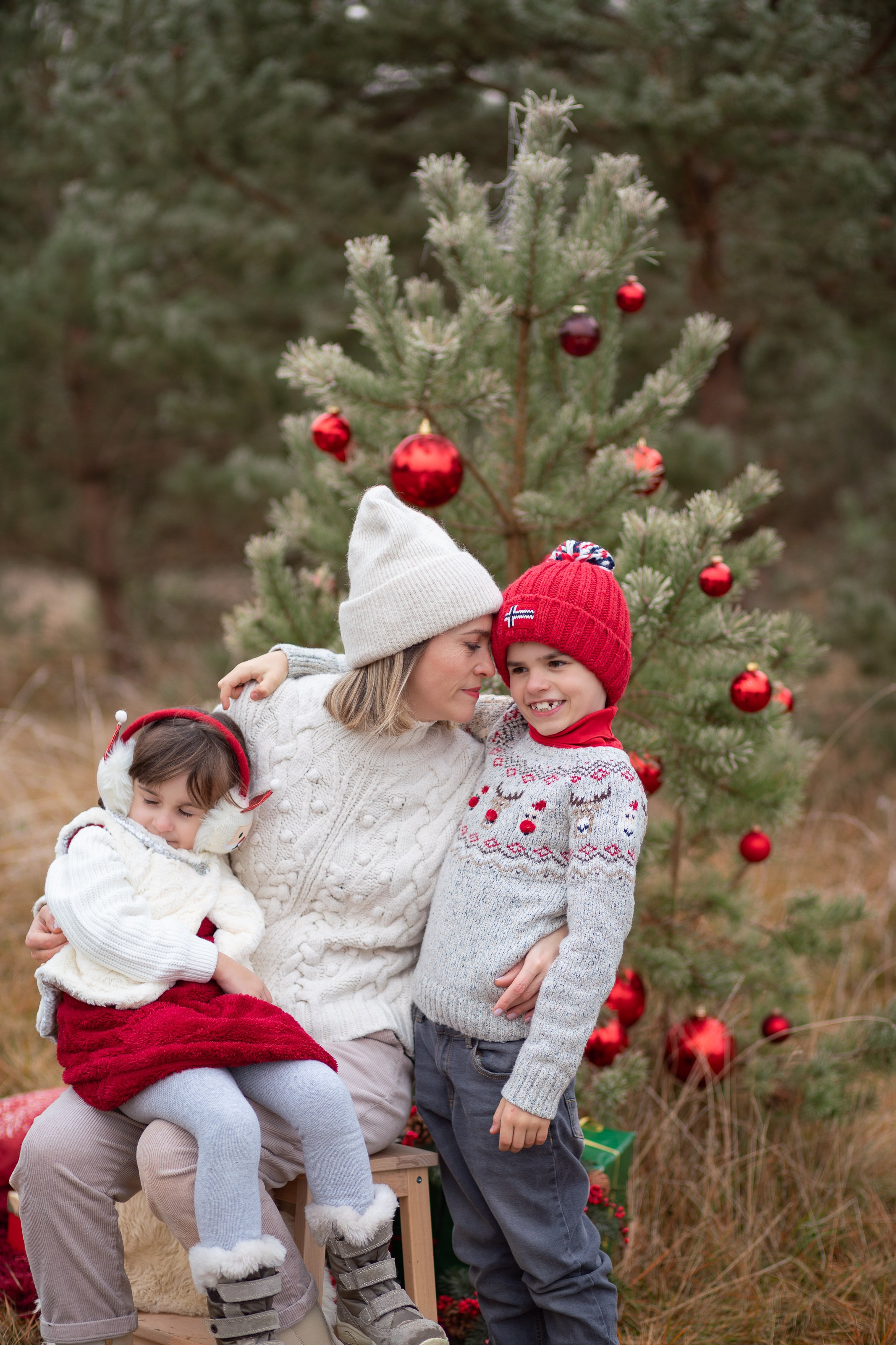 Weihnachten. Familien- und Kinderfotografin Katerina Vlasenko, München