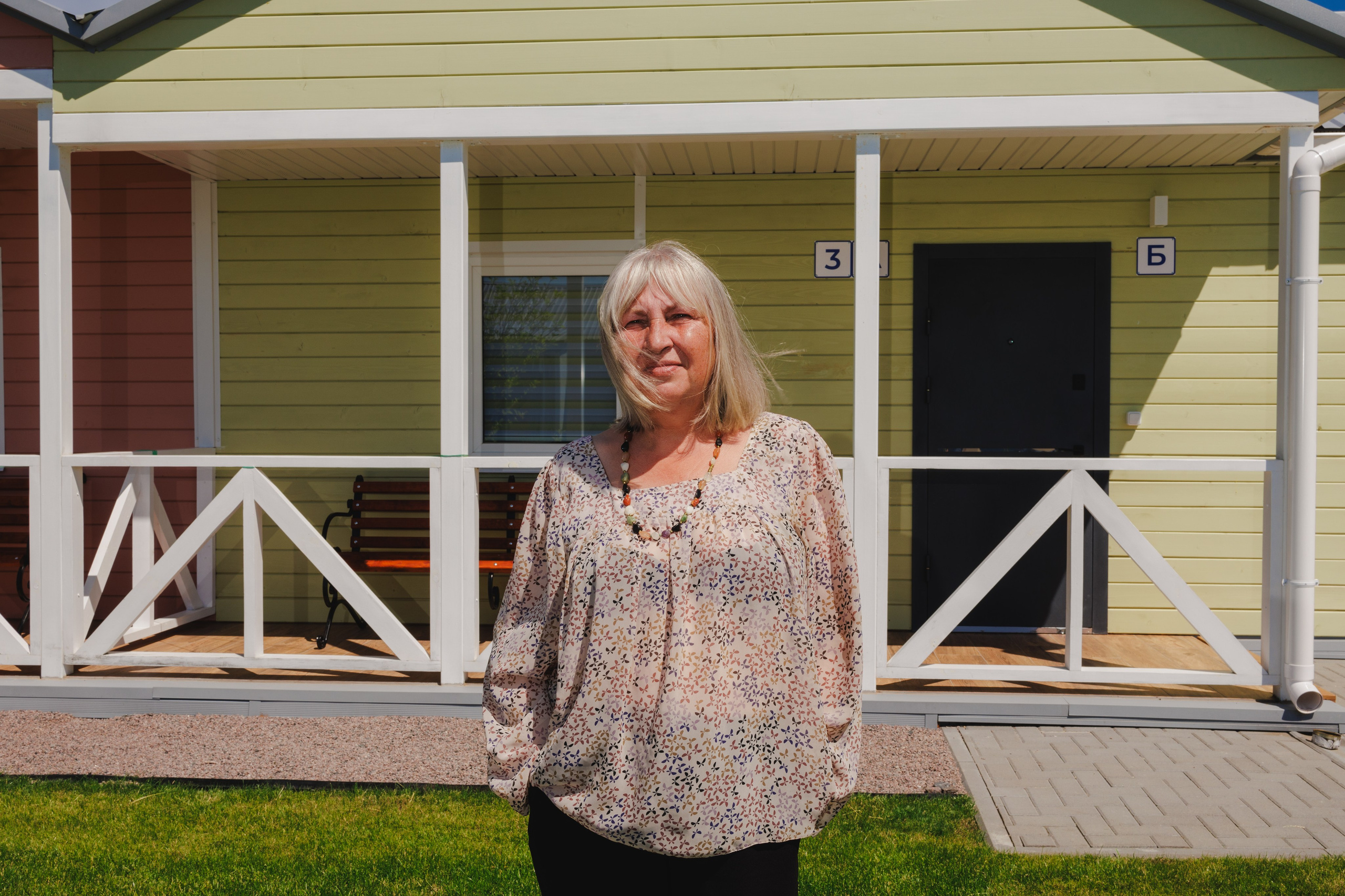 Valentyna Nechaieva. Senior Chudo Village