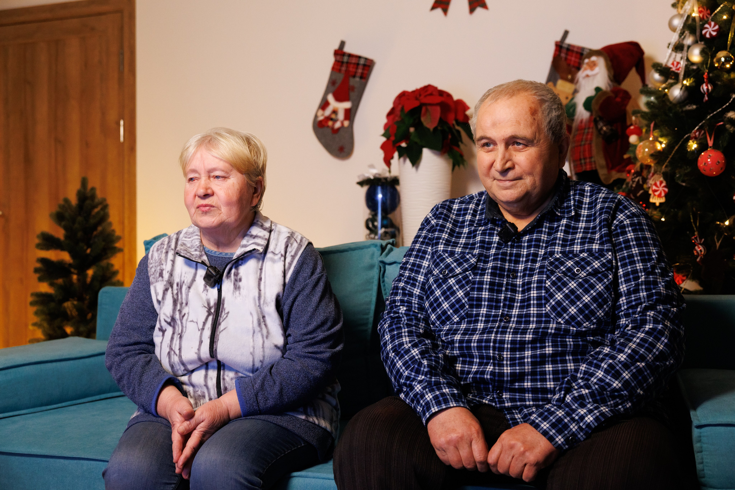 Family Ponomarenkiv. Senior Chudo Village