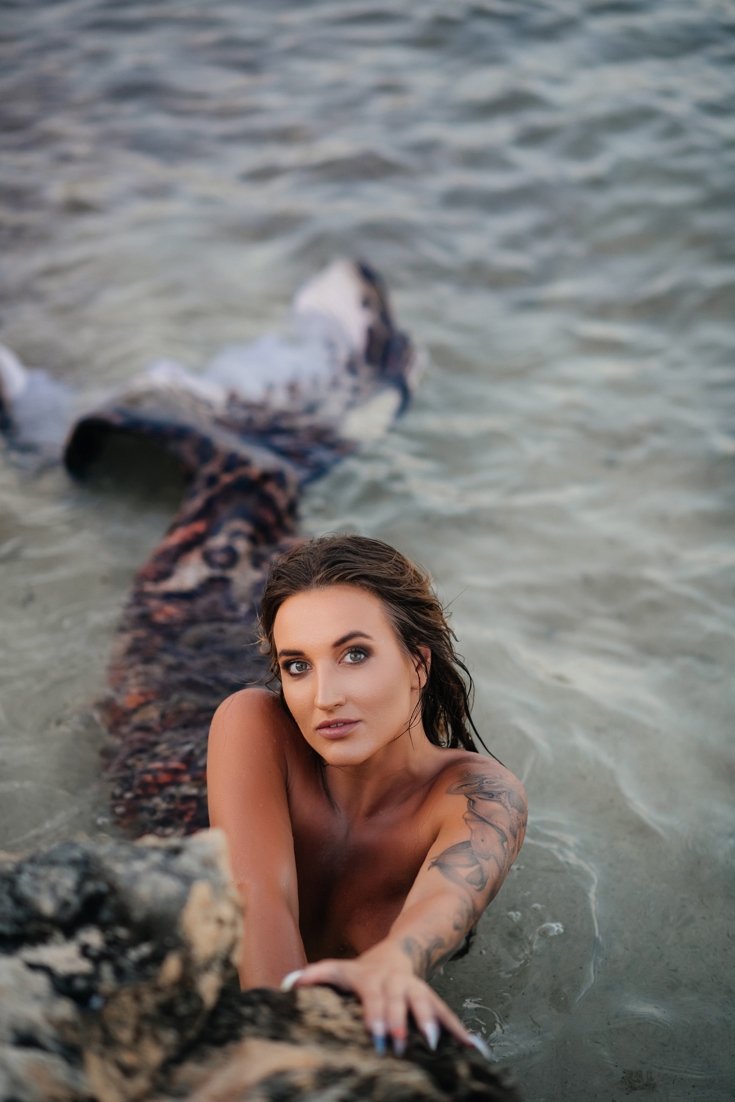 Русалка. Фотограф на Кипре