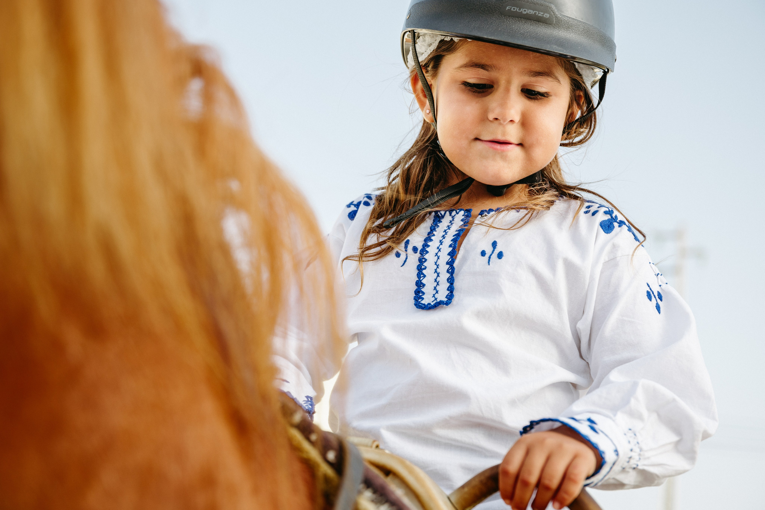 Marlene & Tiago com filhos. Passeios a Cavalo na Praia Peniche | Eco Salgados Agroturismo