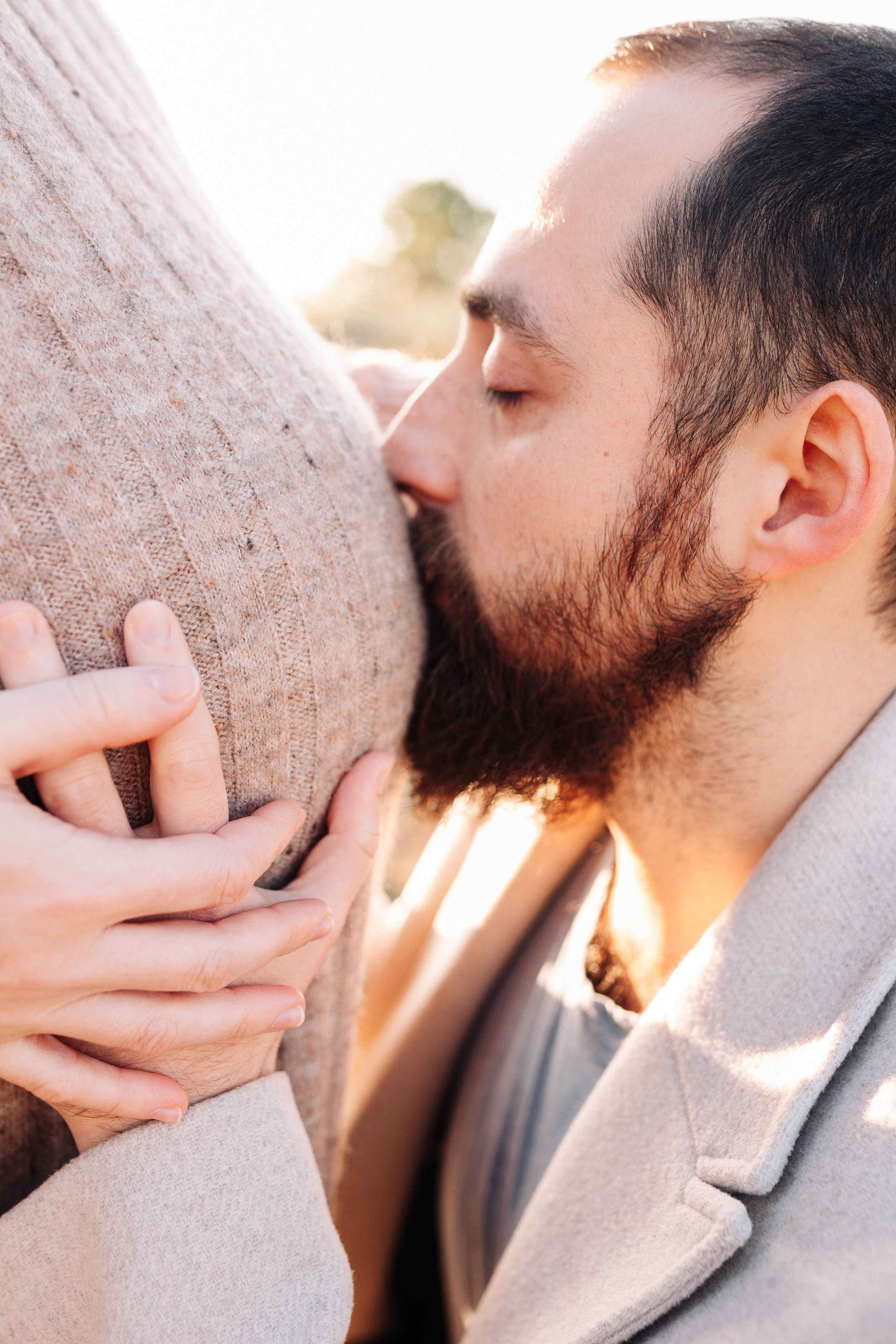 WINTER, PREGNANCY PHOTOSESSION (TEL AVIV). PHOTOGRAPHER IN ISRAEL