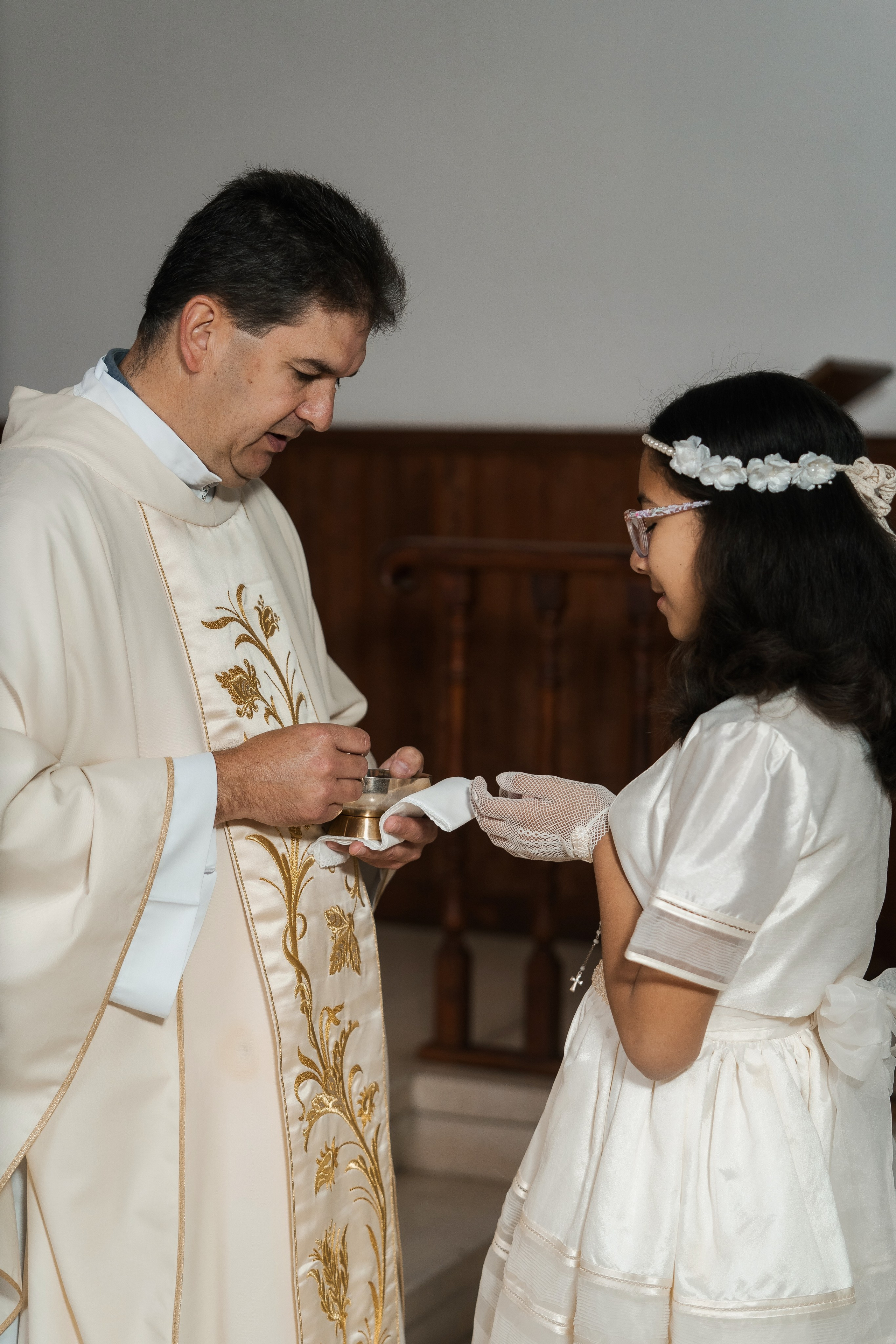 First communion. Professional photography in Tenerife Tania Bonnet