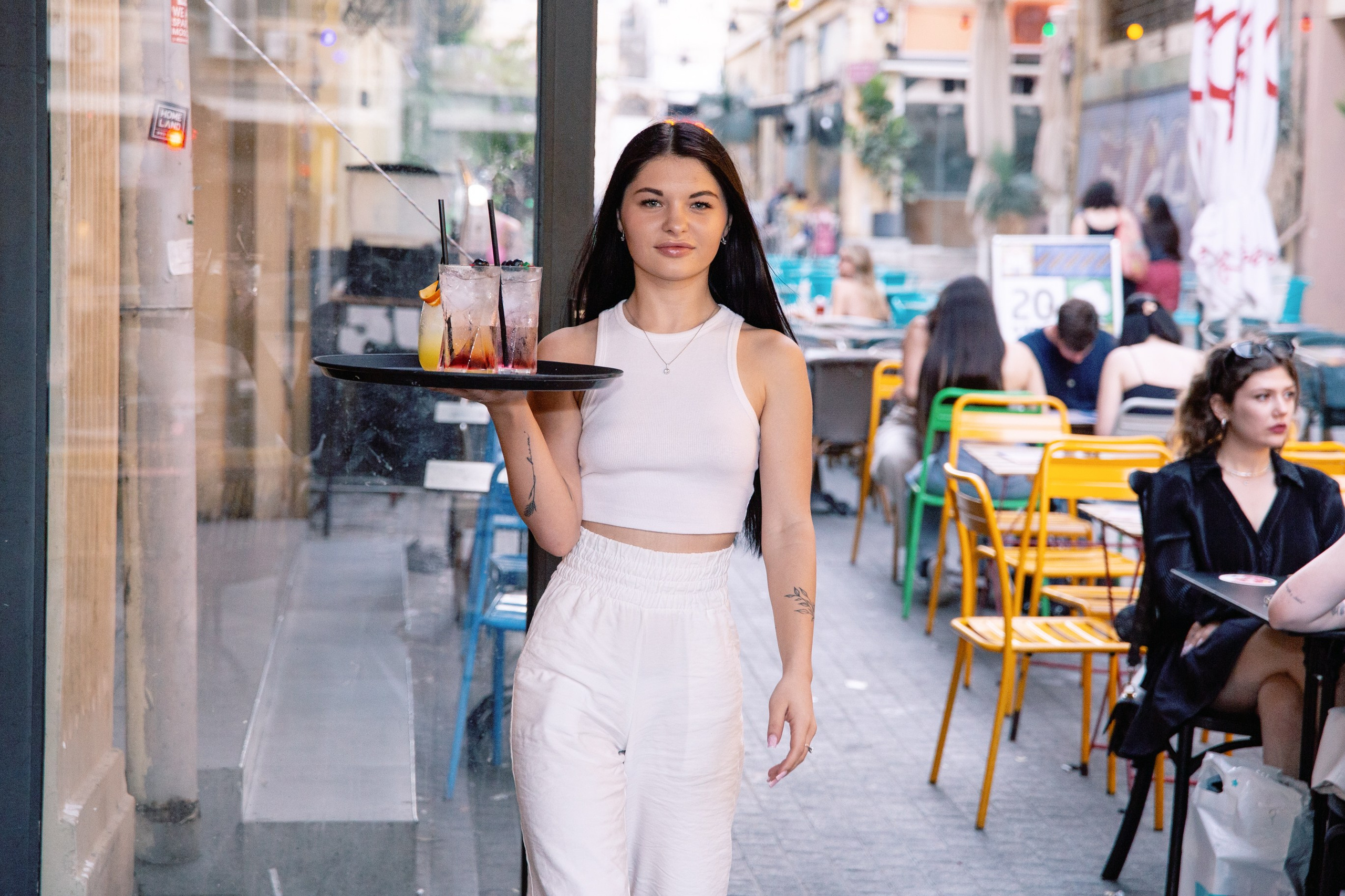 Контентная съемка для бара Focus. Портретный и репортажный фотограф в Израиле Рома Бирман