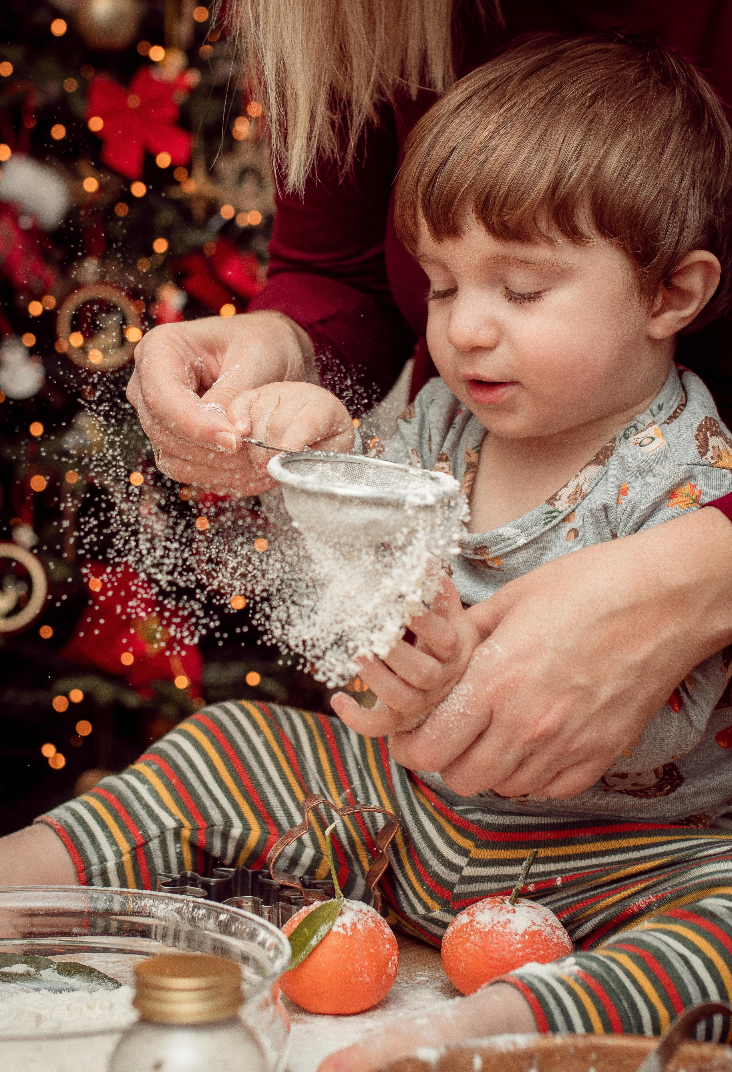 Christmas Baking. Family Photographer in Greece