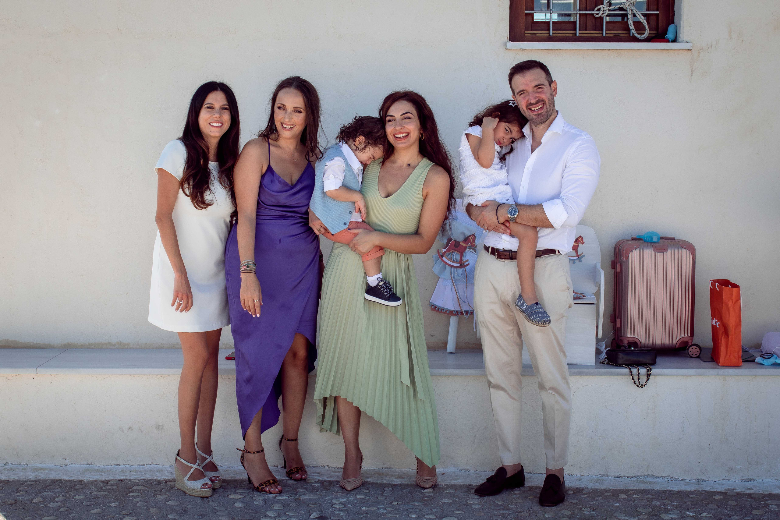 Baptism at Porto Cheli. Family Photographer in Greece