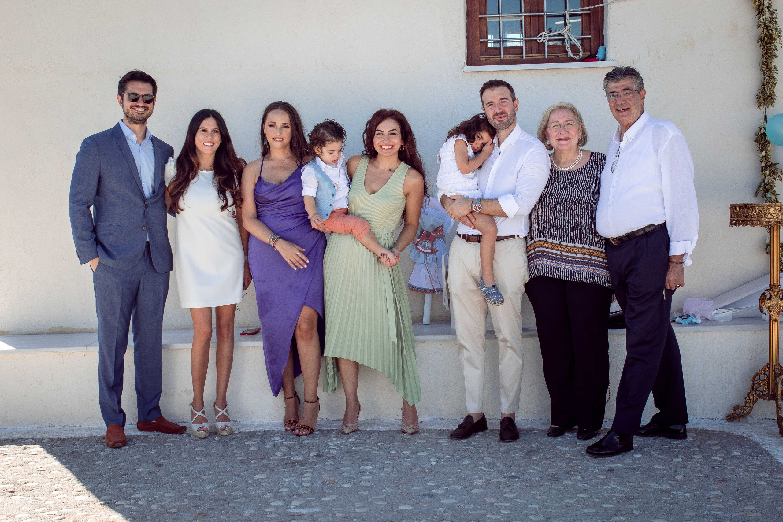 Baptism. Family Photographer in Greece