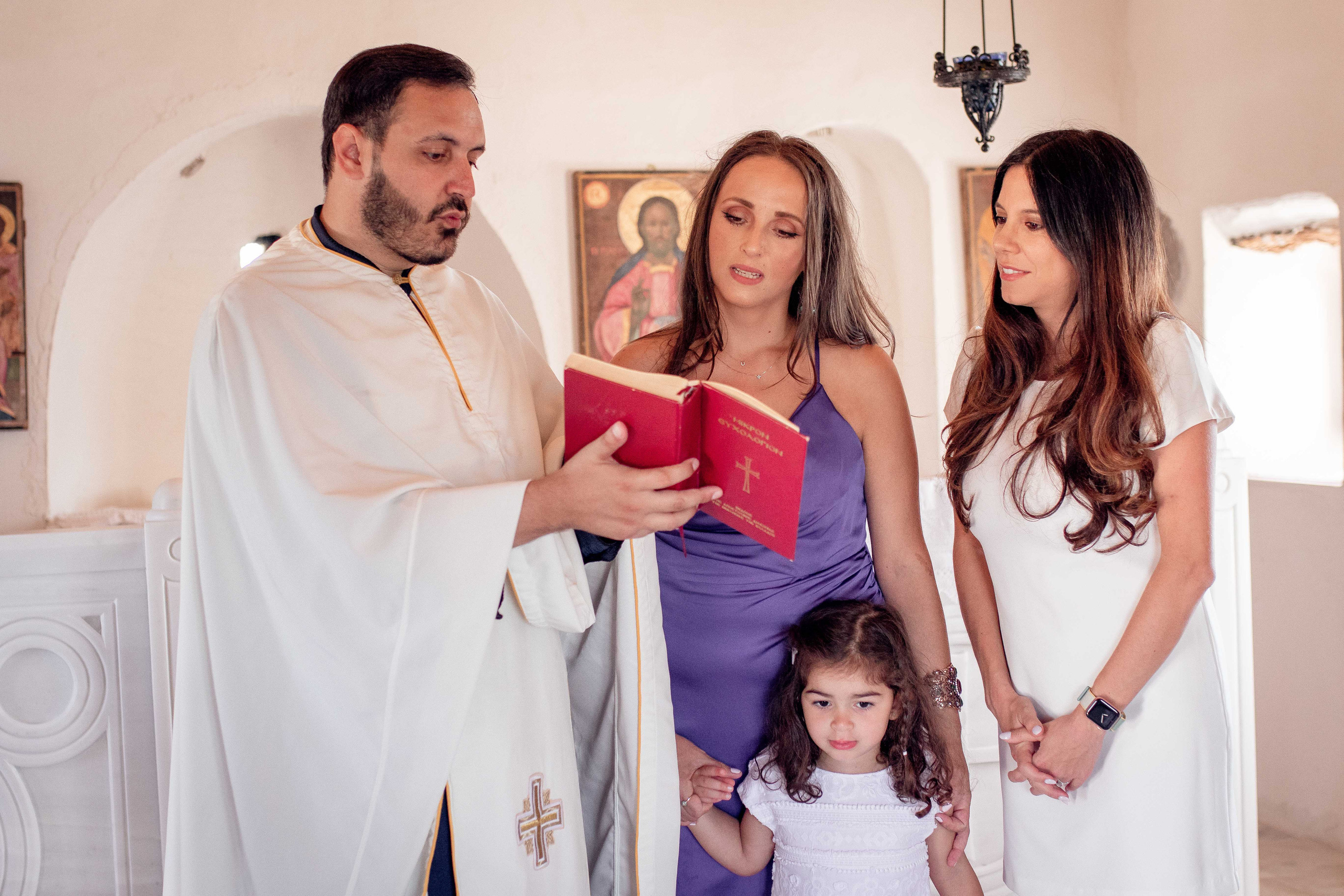 Baptism. Family Photographer in Greece
