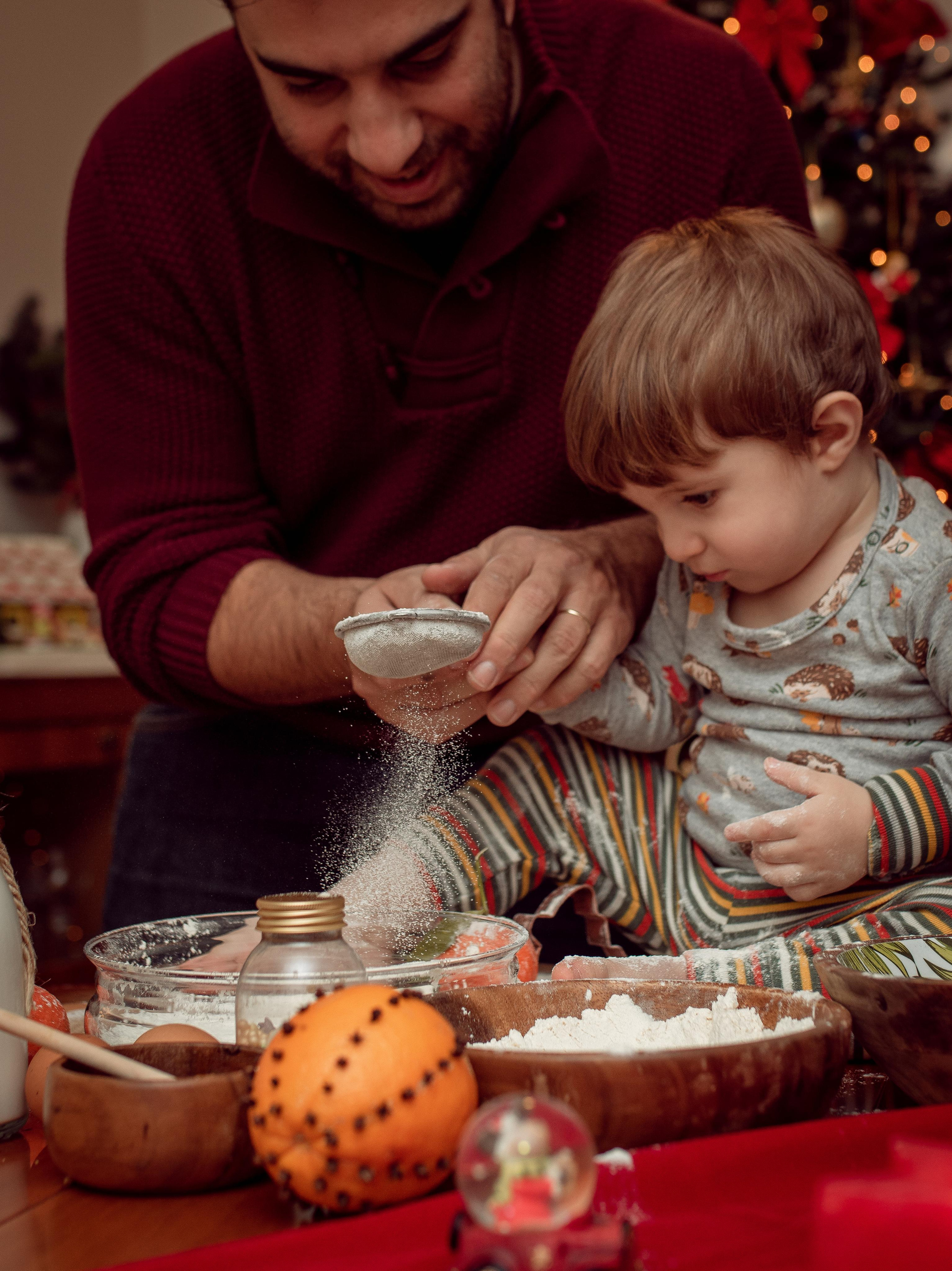 Christmas Baking. Family Photographer in Greece