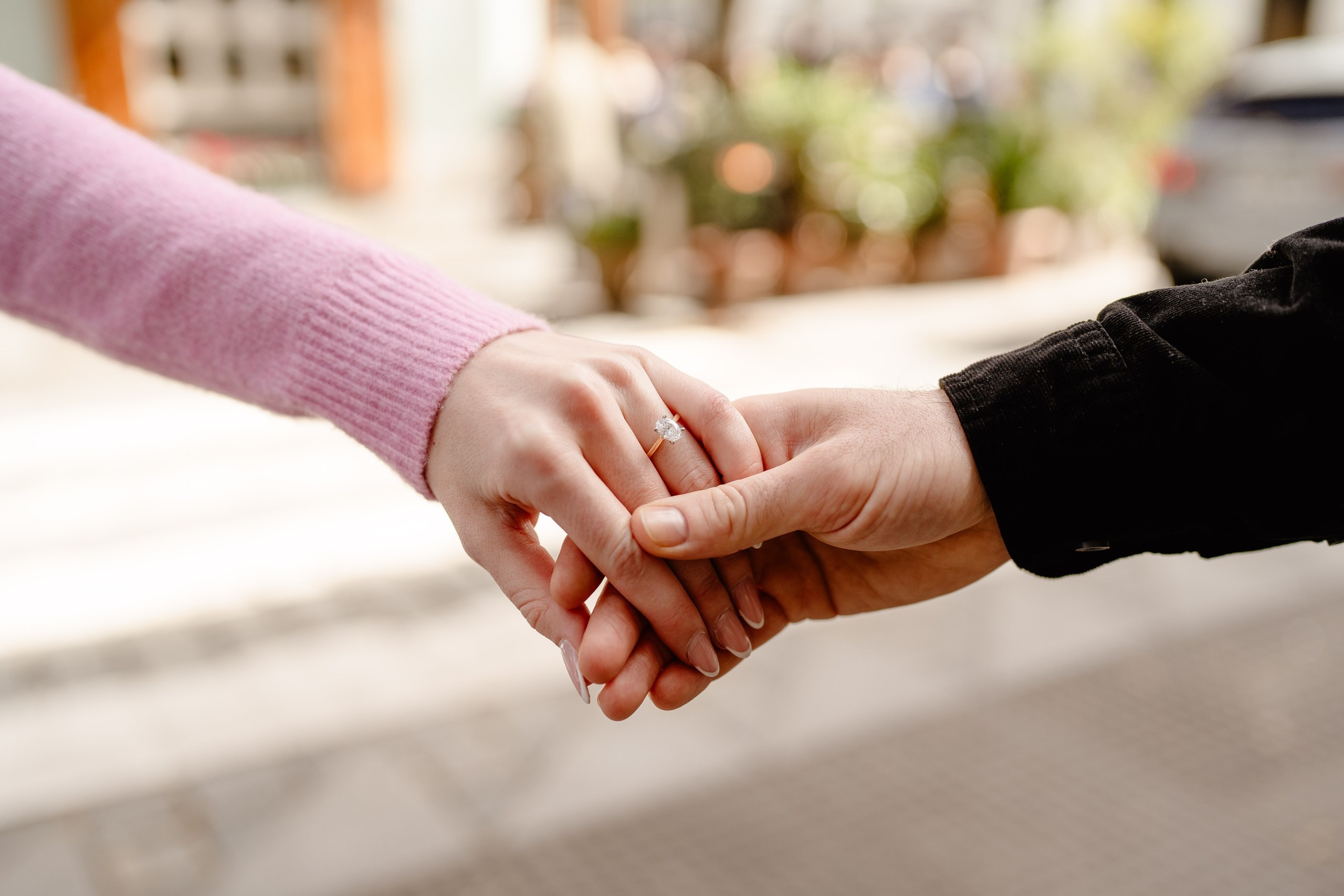 Engagement photoshoot in Salamanca, Madrid. Madrid Photographer for Proposals, Engagements & Families | Anya Petrova