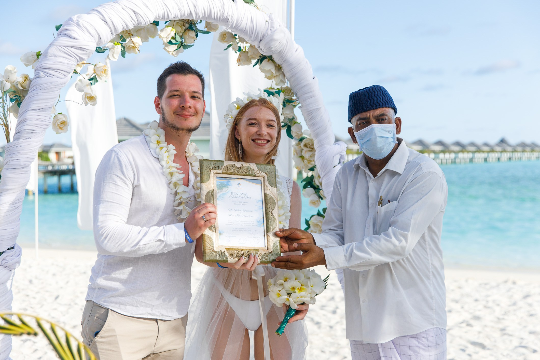Maldives wedding A&N Feb 2021. Фотограф Анна Кучерявая | Свадьбы и мероприятия в Дубае