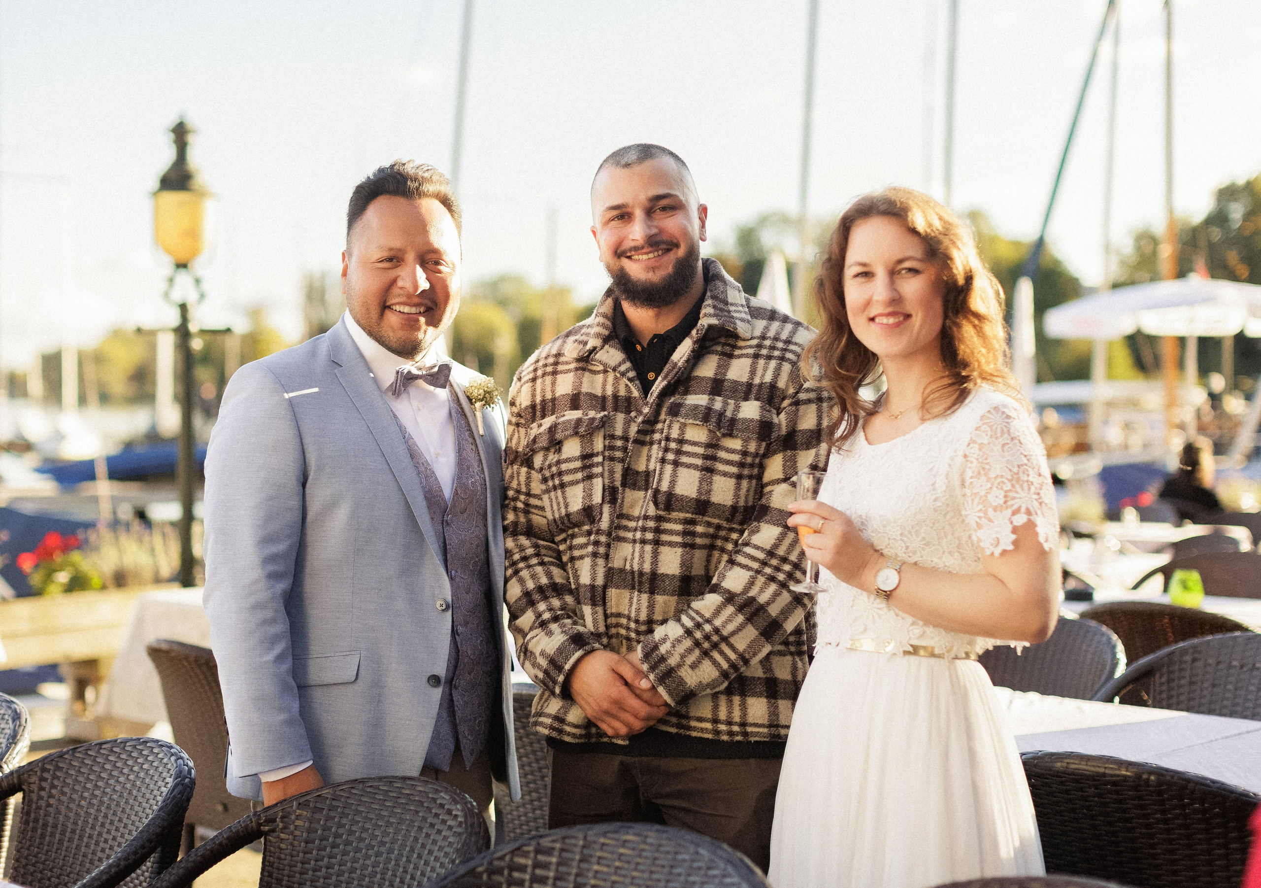 Traumhochzeit im Bobby Reich | Moderne Liebe am Hamburger Alsterufer. Hochzeitsfotograf und Hochzeitsvideograf aus Hamburg | Roka21Film