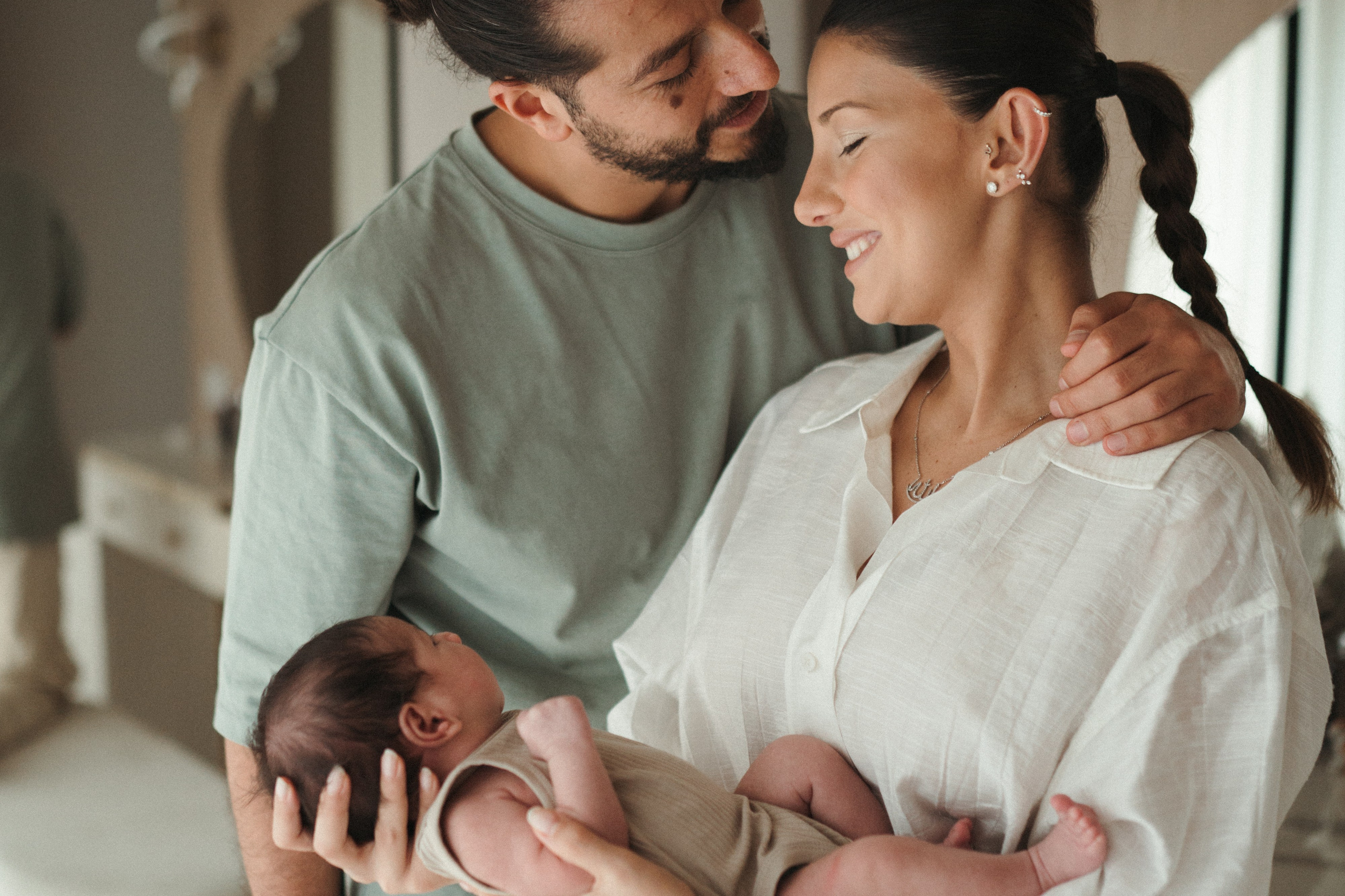 Welcome to the world Selma. Family photographer in Saudi Arabia