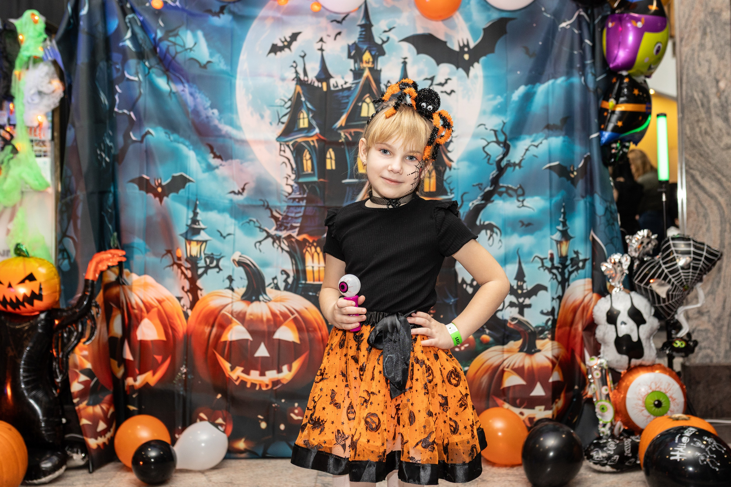 Leo dance studio Helloween 2025. Семейный и детский фотограф в Варшаве Мила Бобровская