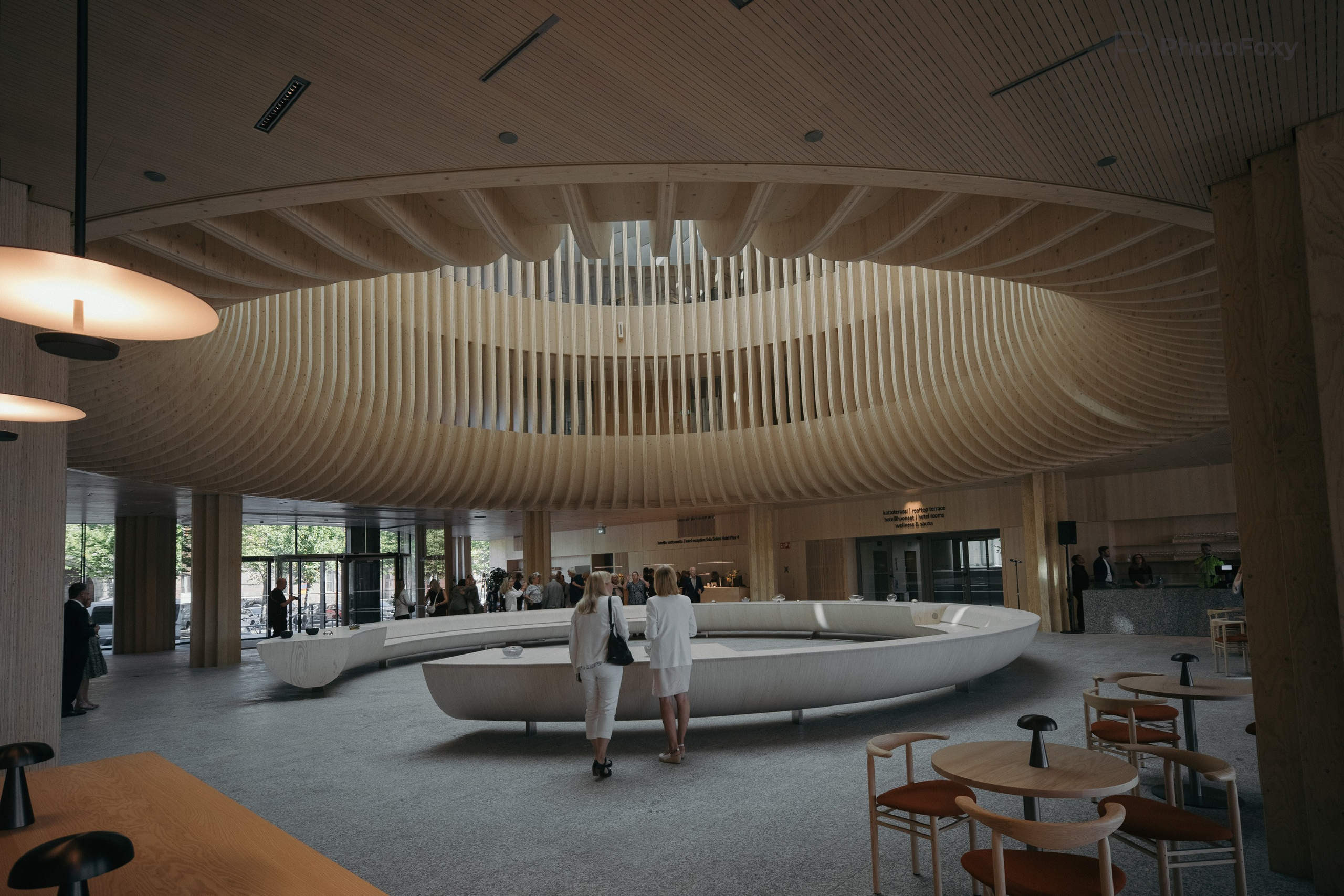 Hotelli Pier 4:n kattoterassi, Sokos. Valokuvaaja Lahti, Helsinki Elena Salonen