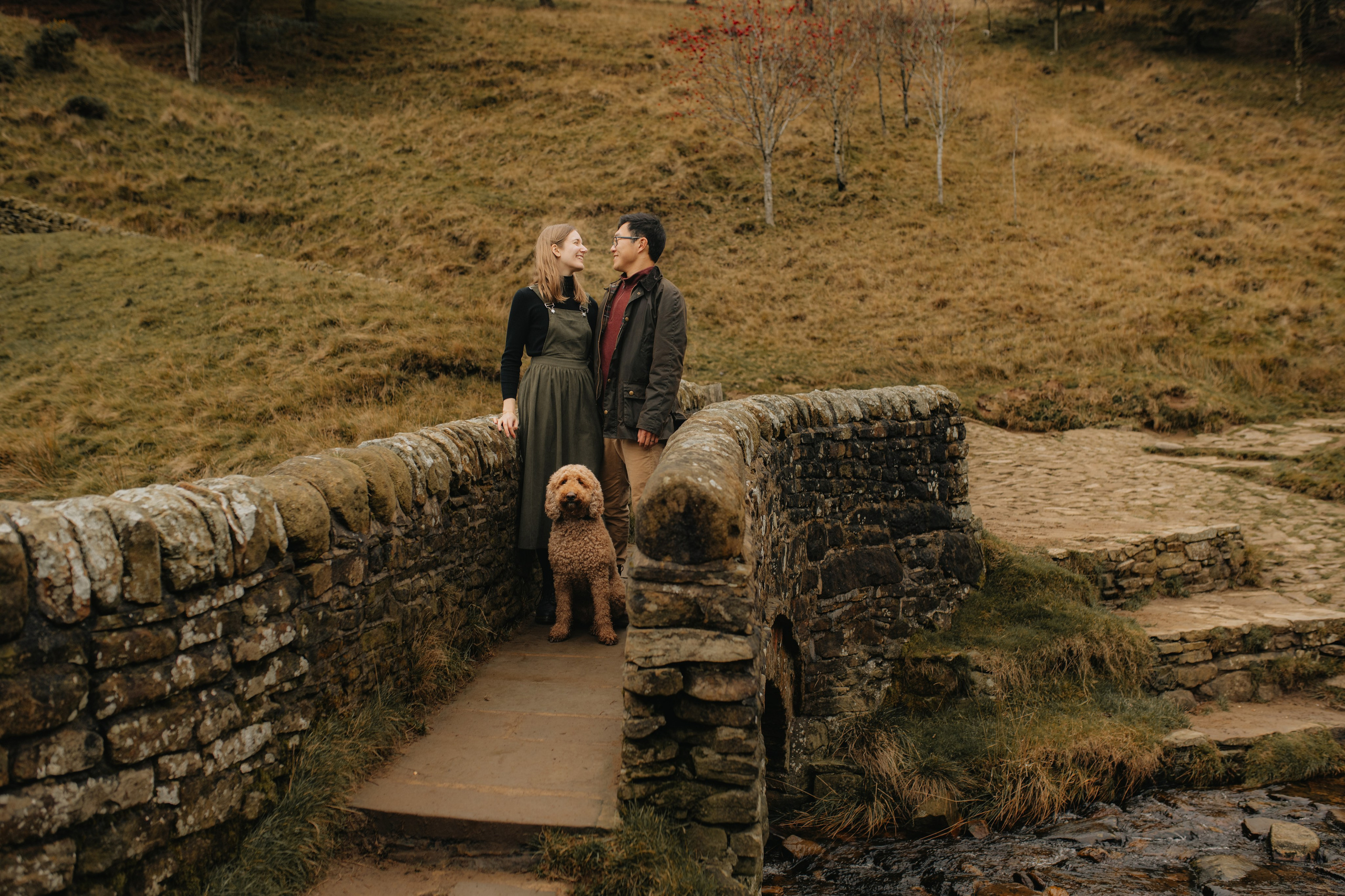 L & C in Peak District. Tania Gandrabur, photographer in West Midlands, England