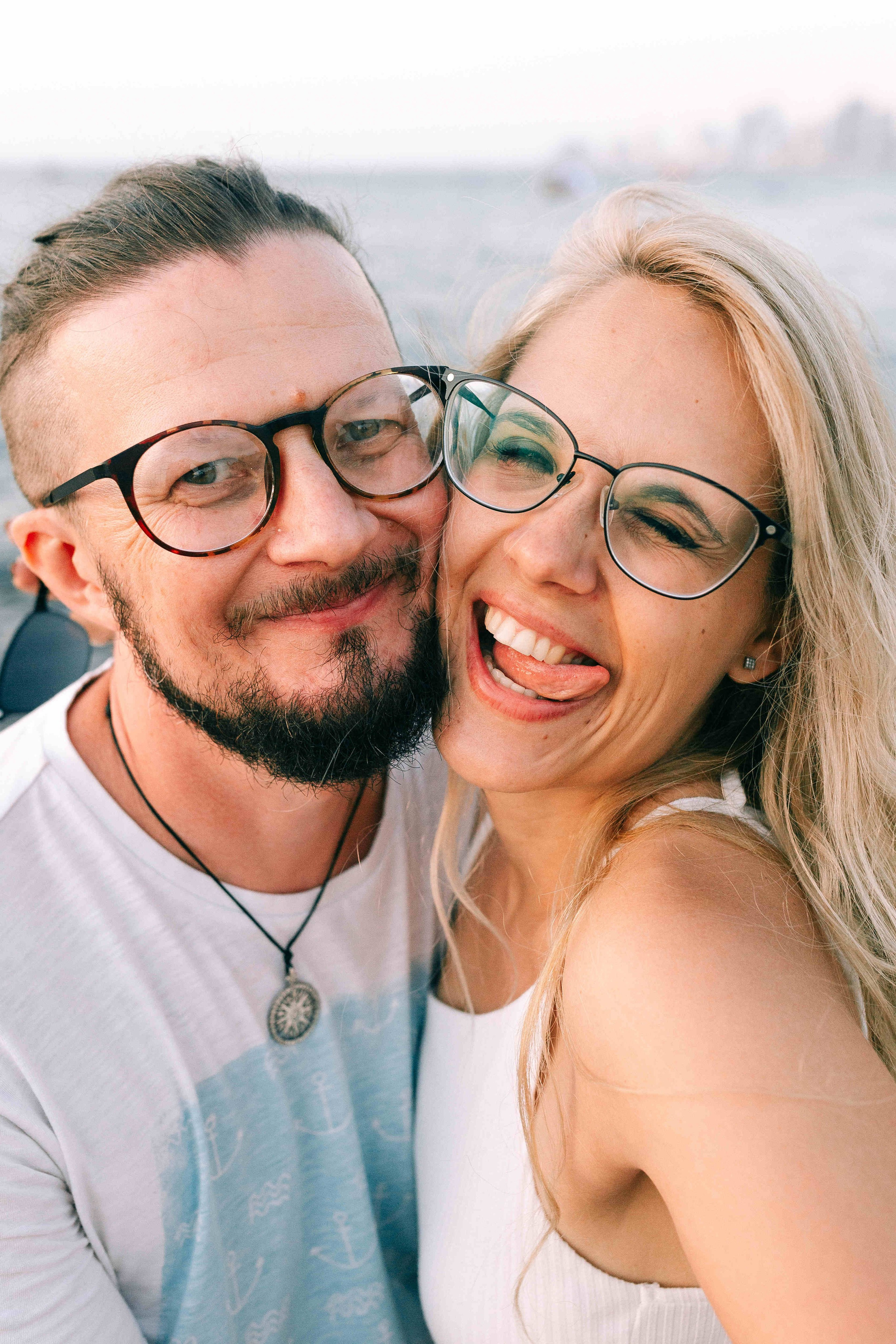 SUNSET IN JAFFO PORT. PHOTOGRAPHER IN ISRAEL