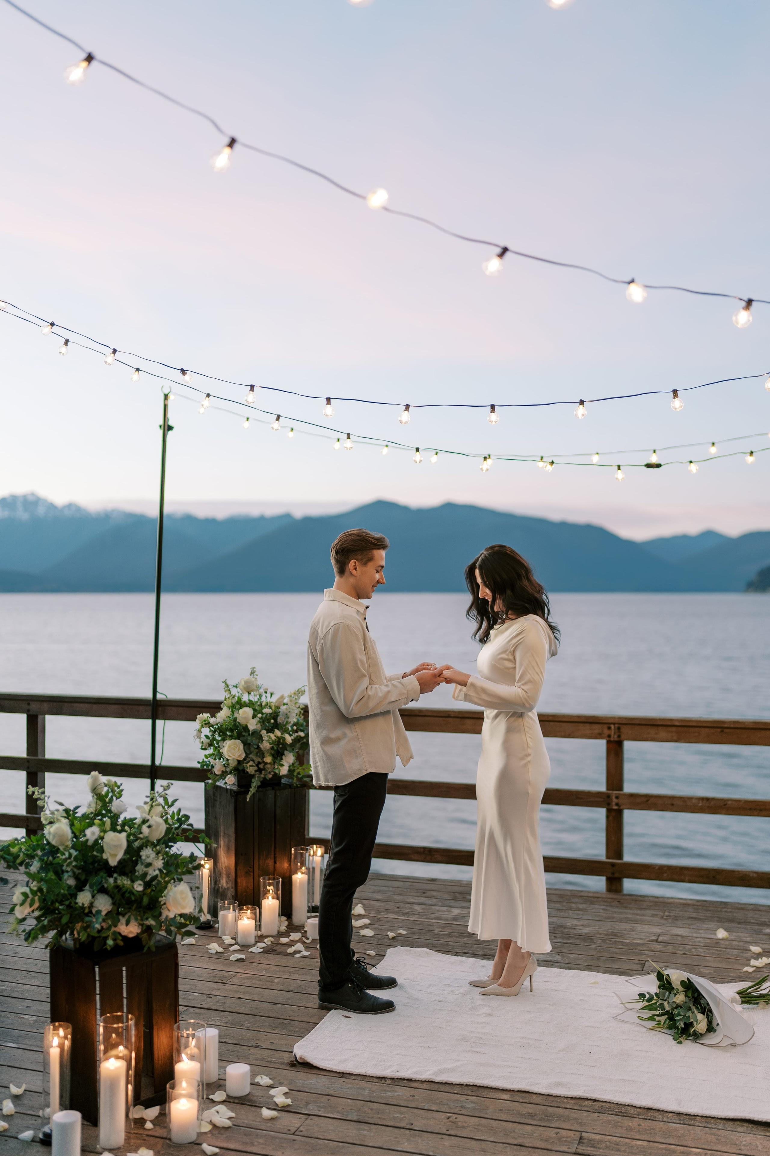 Proposal. January 2025. Seabeck, Washington State. EVAN ARISTOV WEDDING PHOTOGRAPHY — Seattle Wedding Photographer