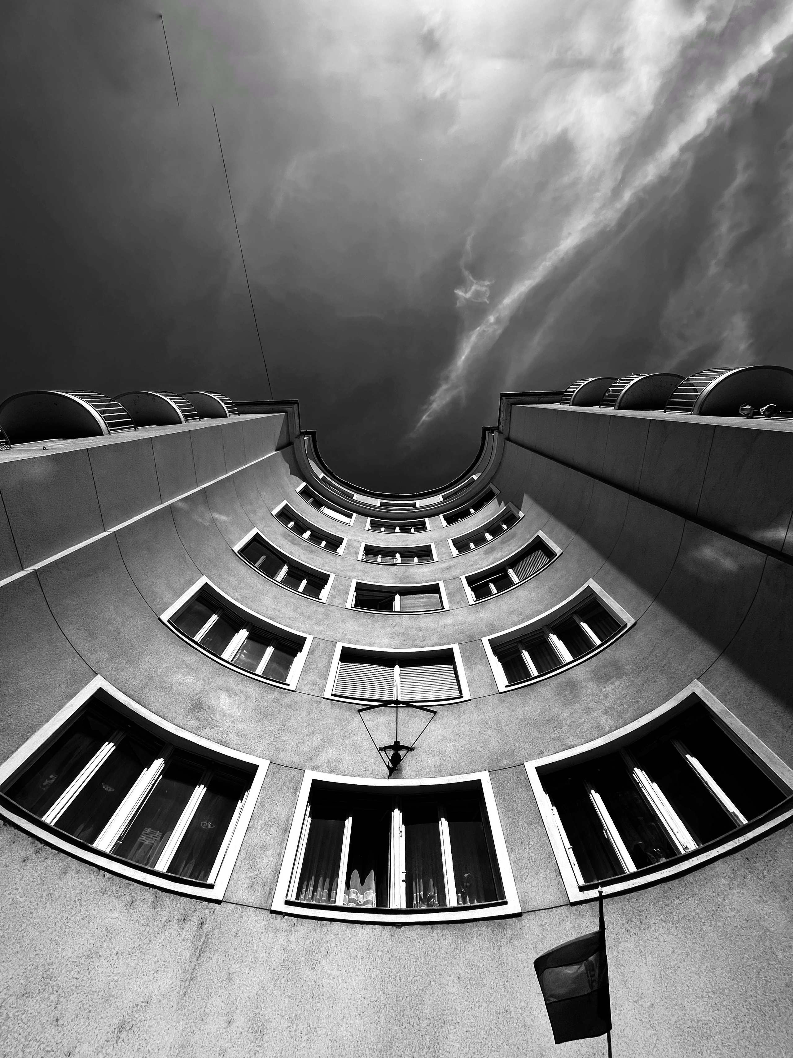 House in inner city. Budapest 2026. IPHONE 12 PRO