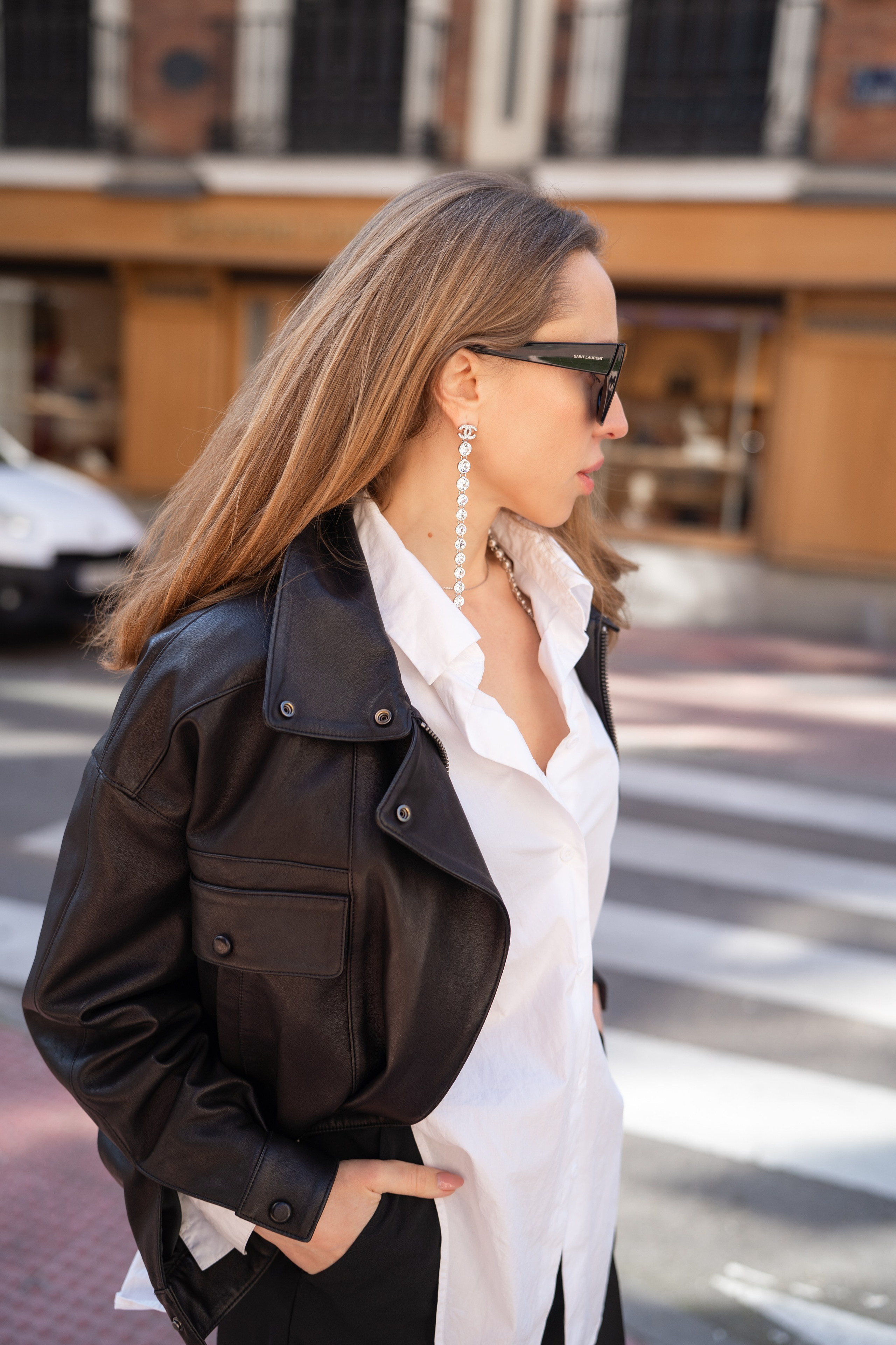 Milana — Street Style Photoshoot in Central Madrid. Fotógrafo en Madrid, España. Alyona Belyaninova