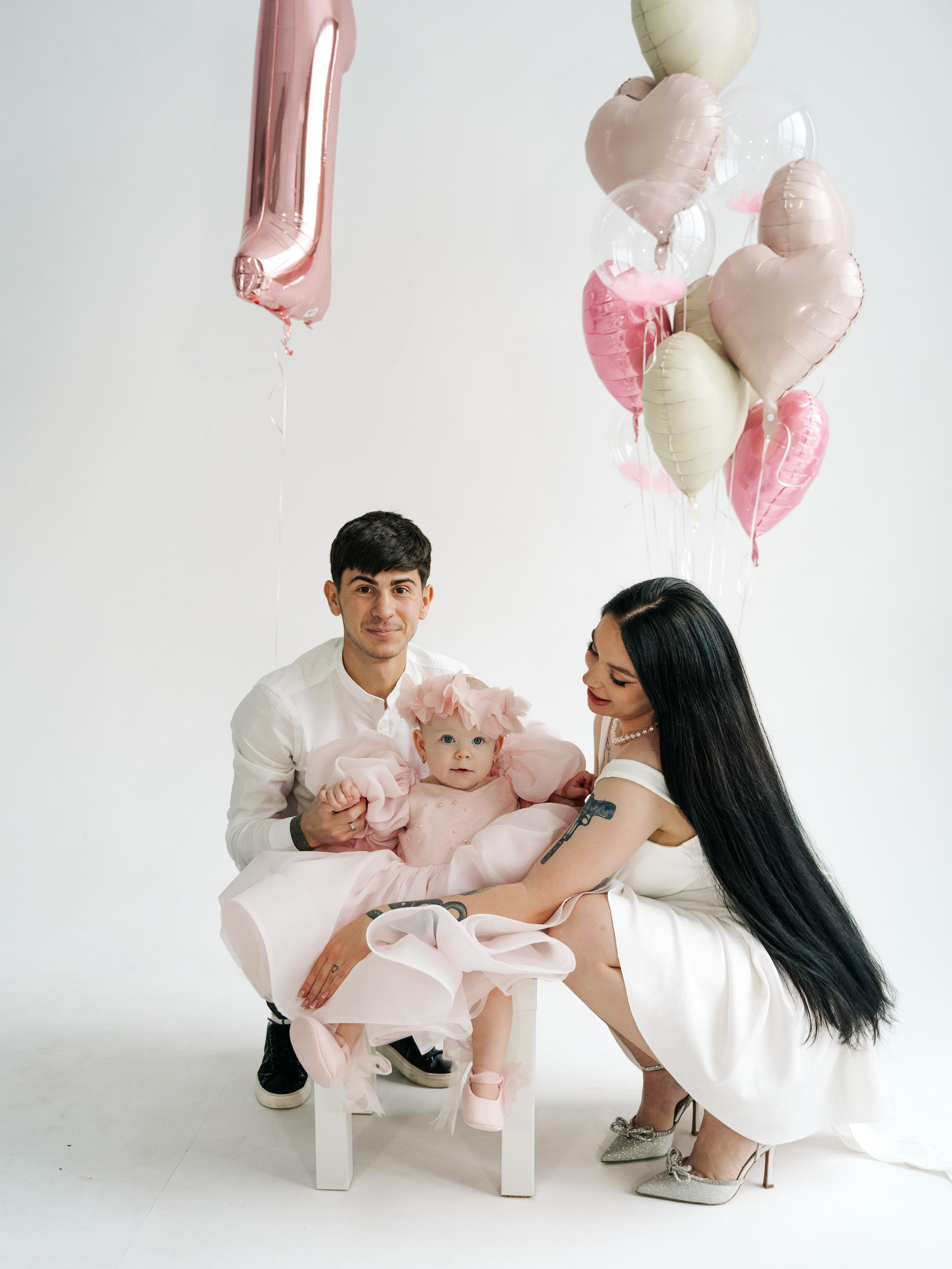 First birthday photoshoot Veronika