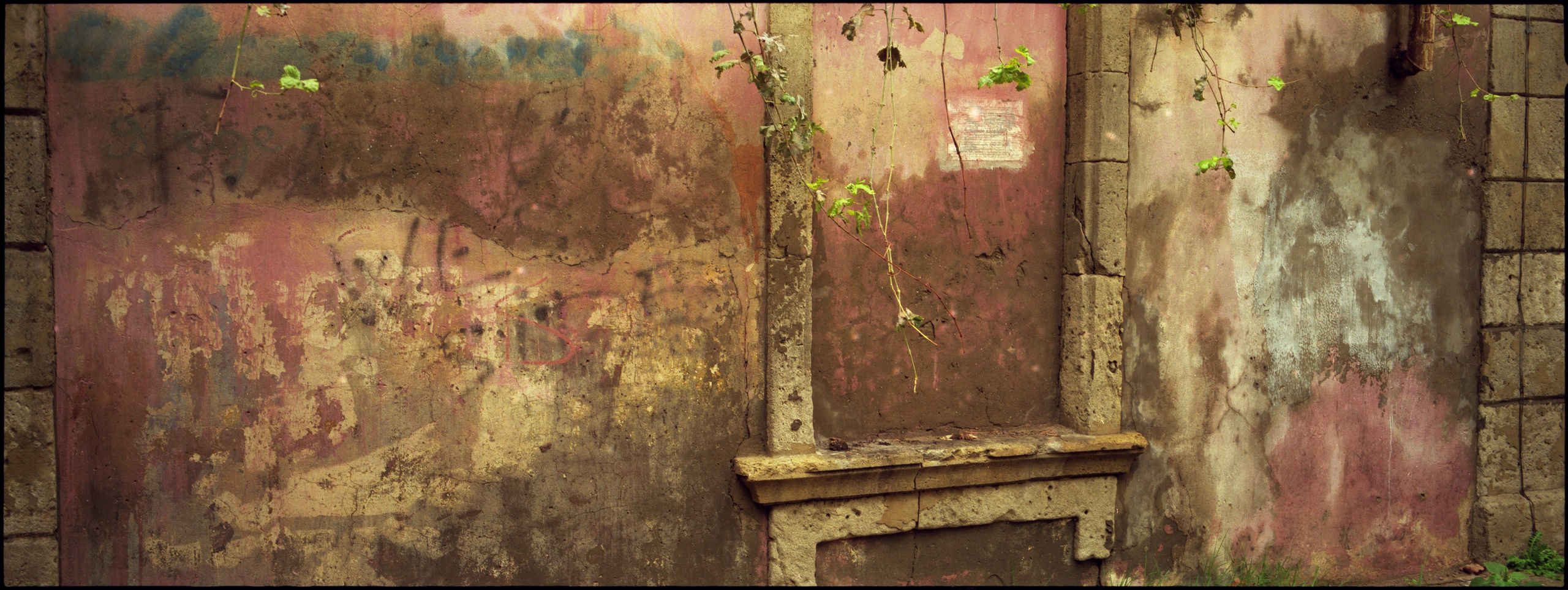 Picturesque wall. Baku, 2009