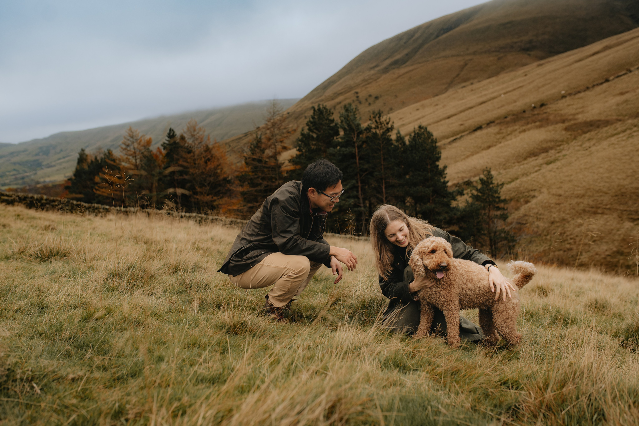L & C in Peak District. Tania Gandrabur, photographer in West Midlands, England