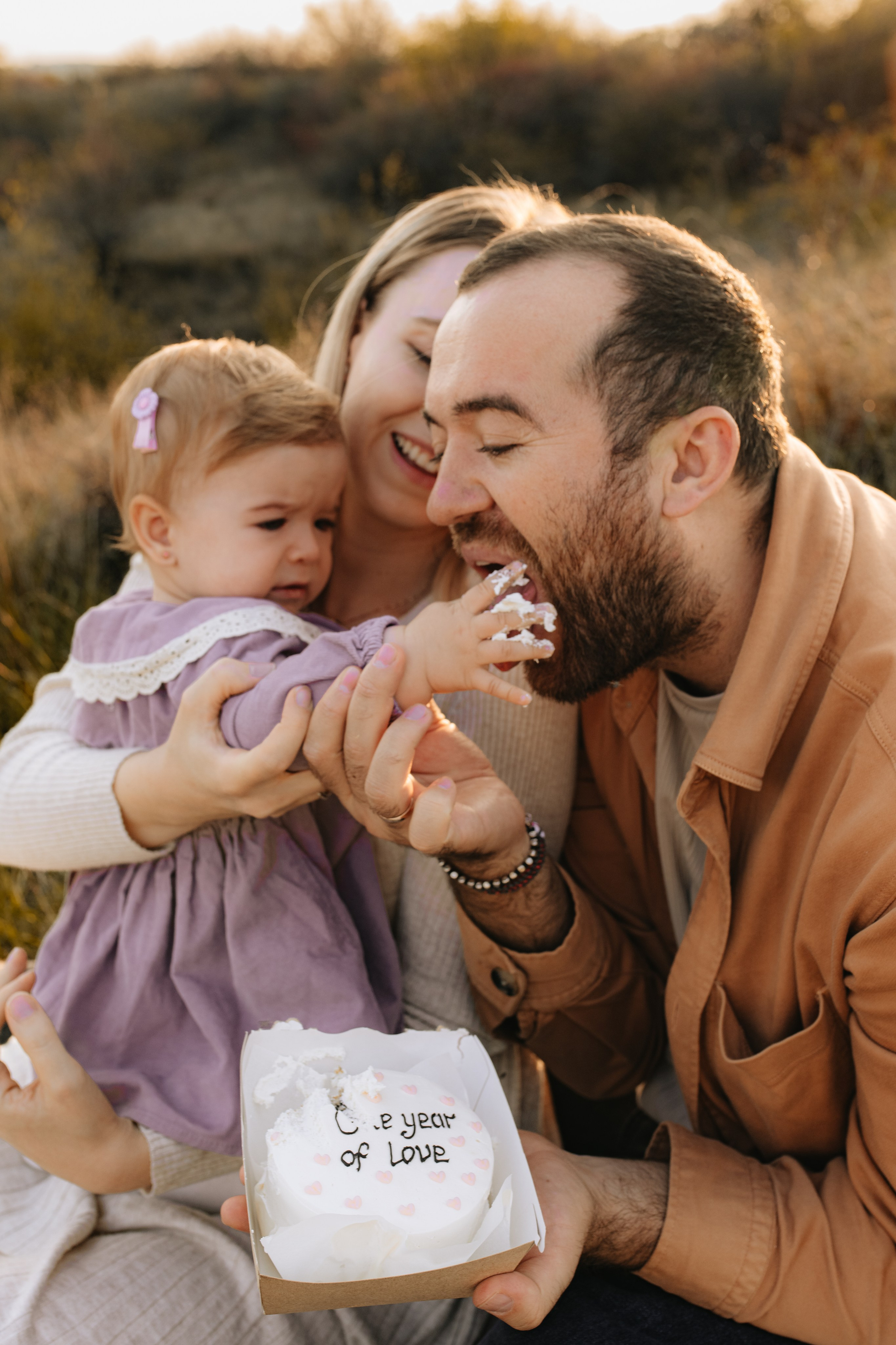 Celine’s first birthday. Tania Gandrabur, photographer in West Midlands, England