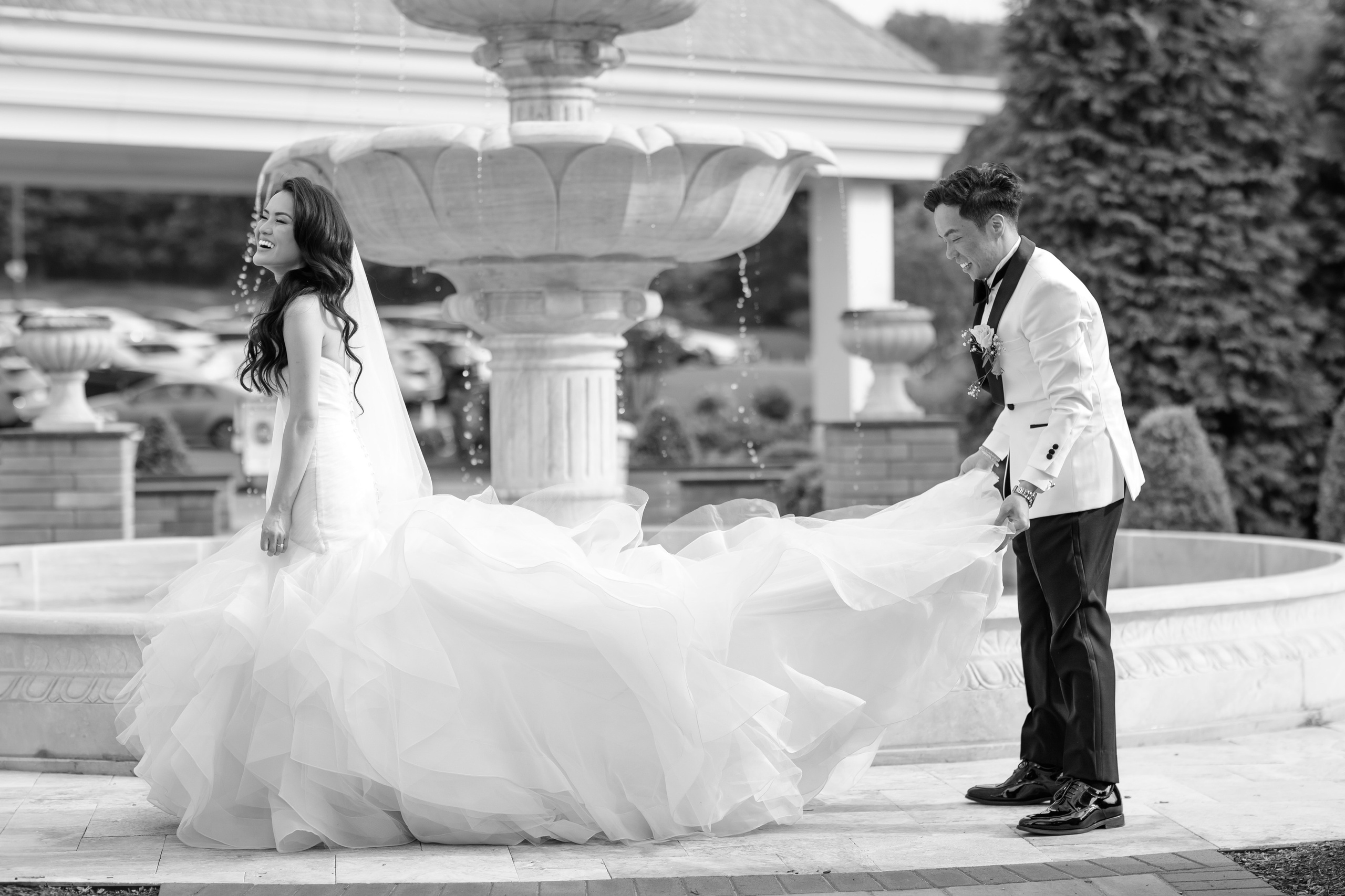 Jen & Wei, The Mansion on Main Street, NJ. Wedding Photo & Video