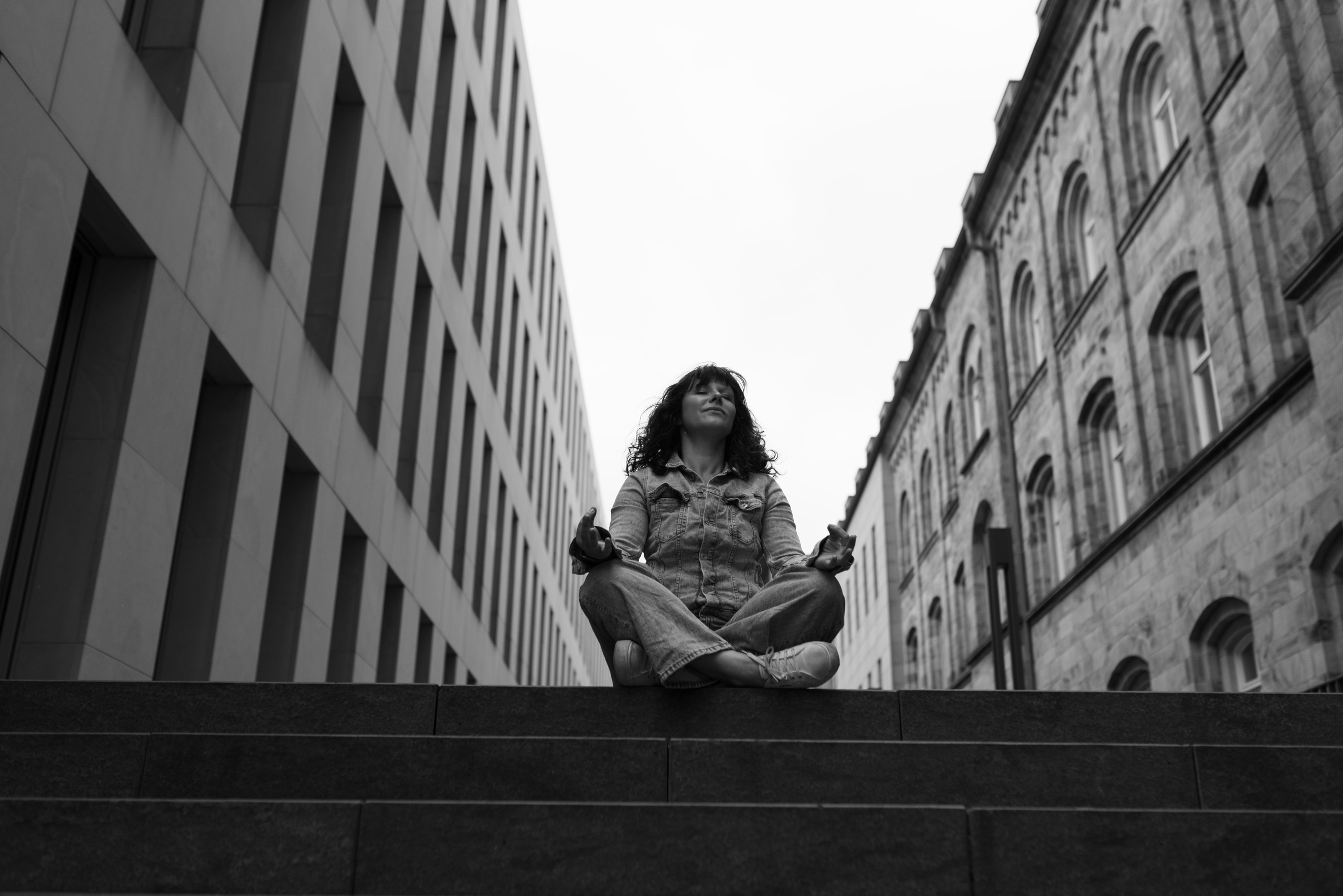 Now. Schwarz-weiß Fotografie in Münster. Fotografin Viktoria Roschen