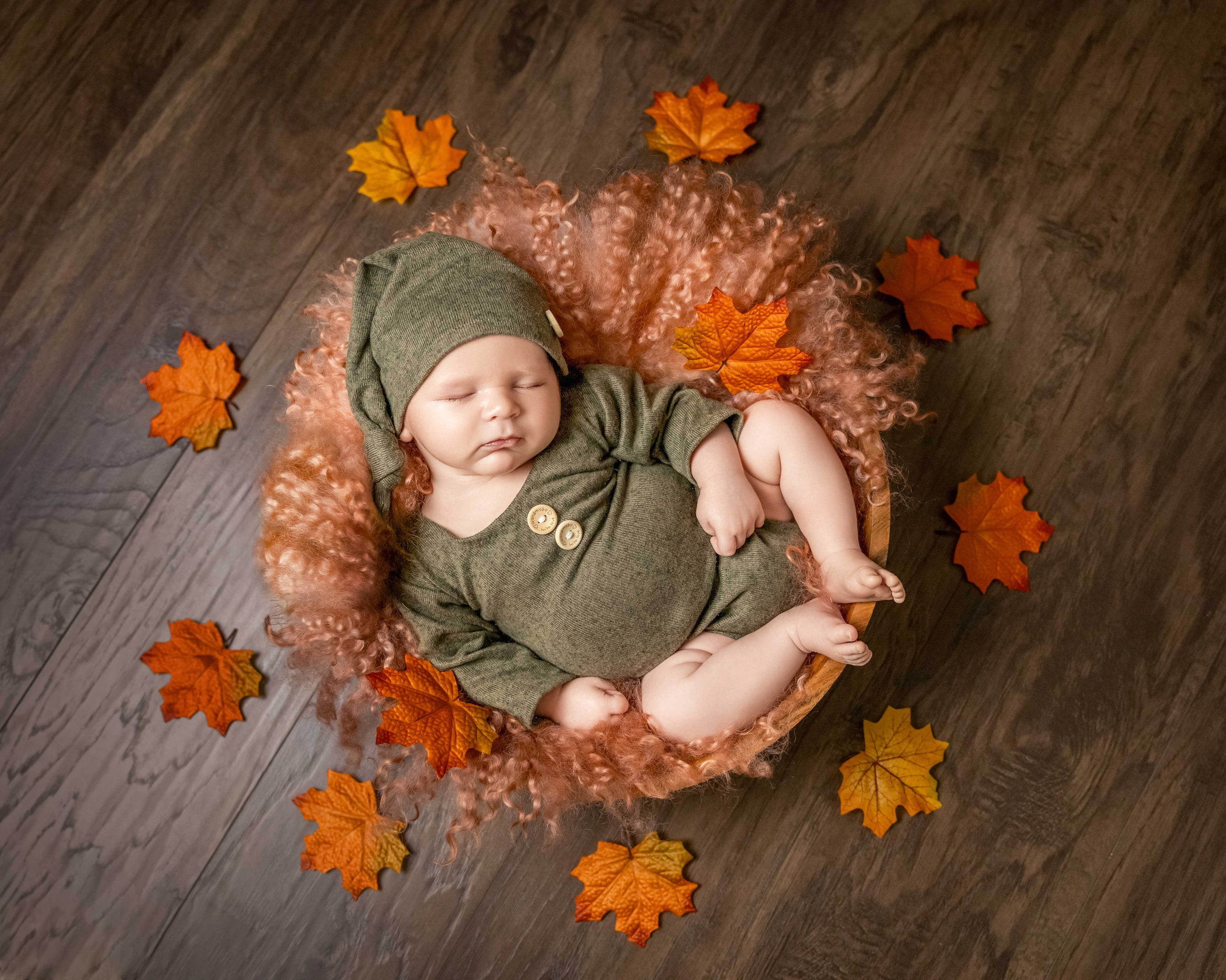 newborn autumn theme