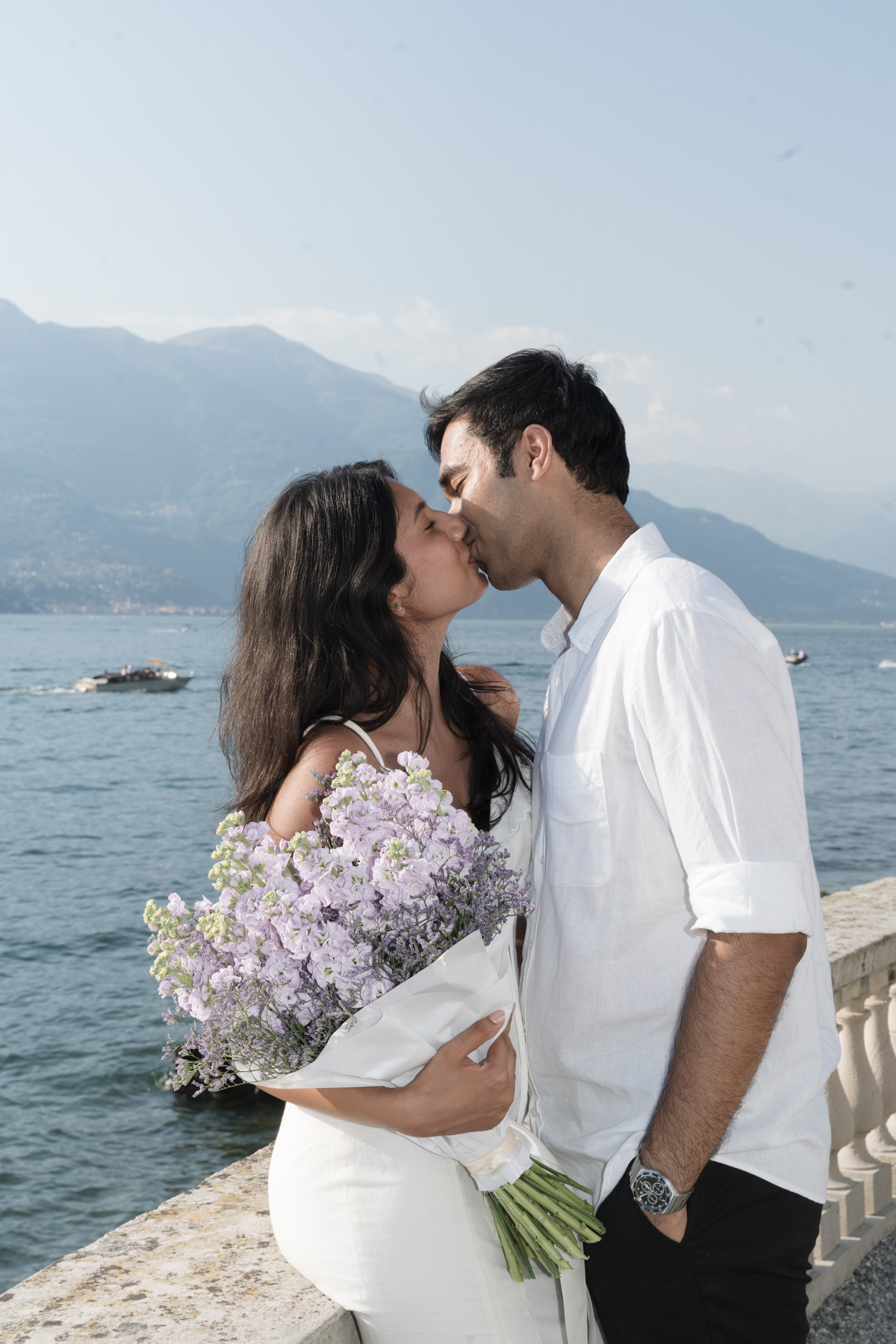 Secret Proposal at Villa Melzi, Lake Como. Lake Como Proposal Photographer | Surprise Proposals & Engagements